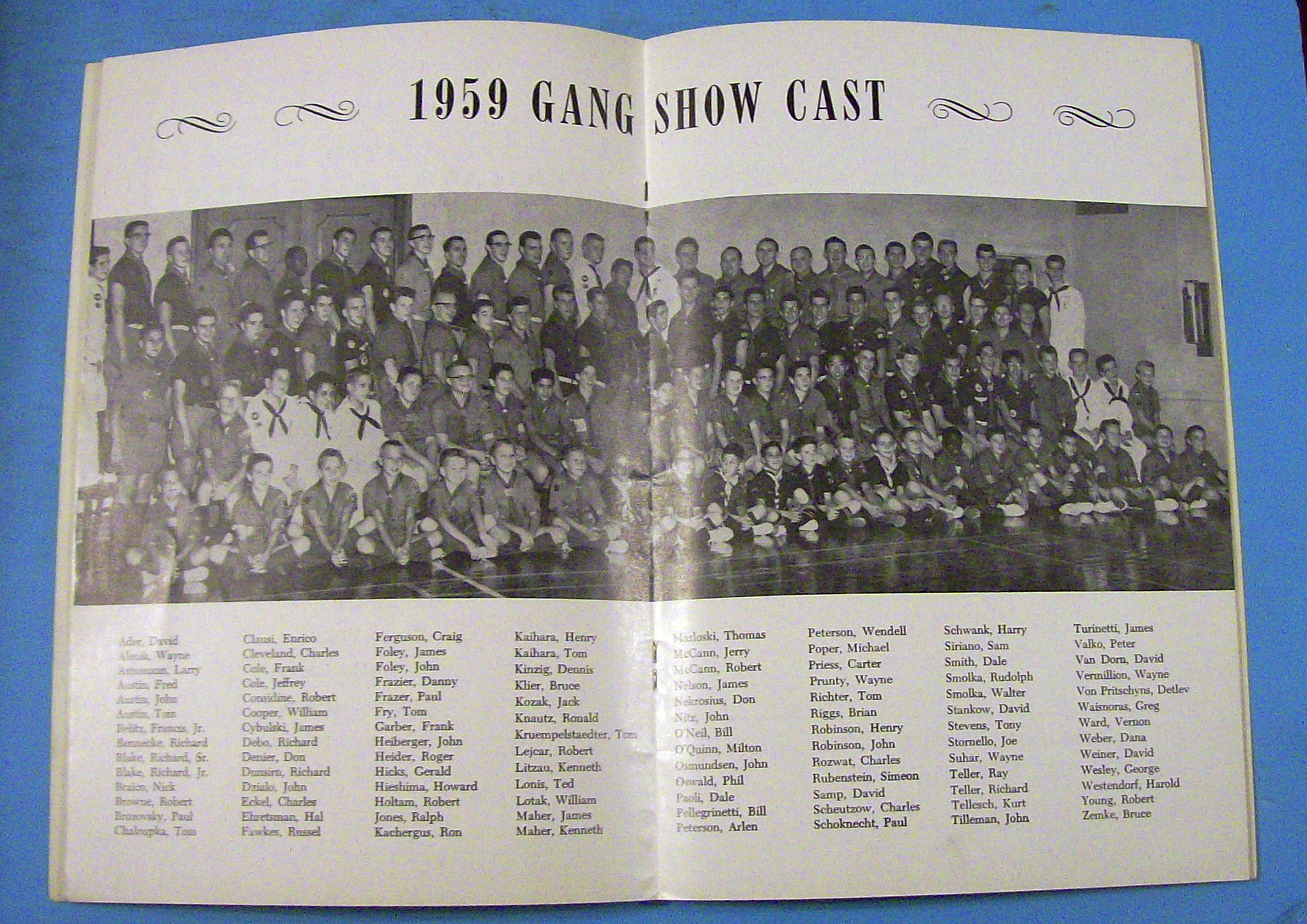 Boy Scout Gang Show Souvenir Program 1959