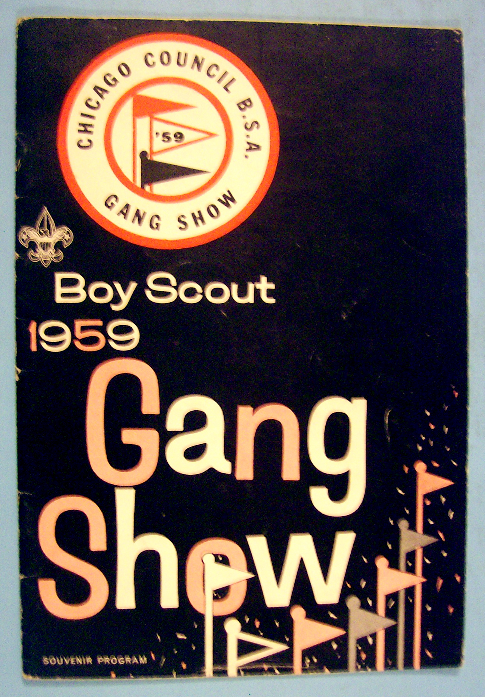 Boy Scout Gang Show Souvenir Program 1959