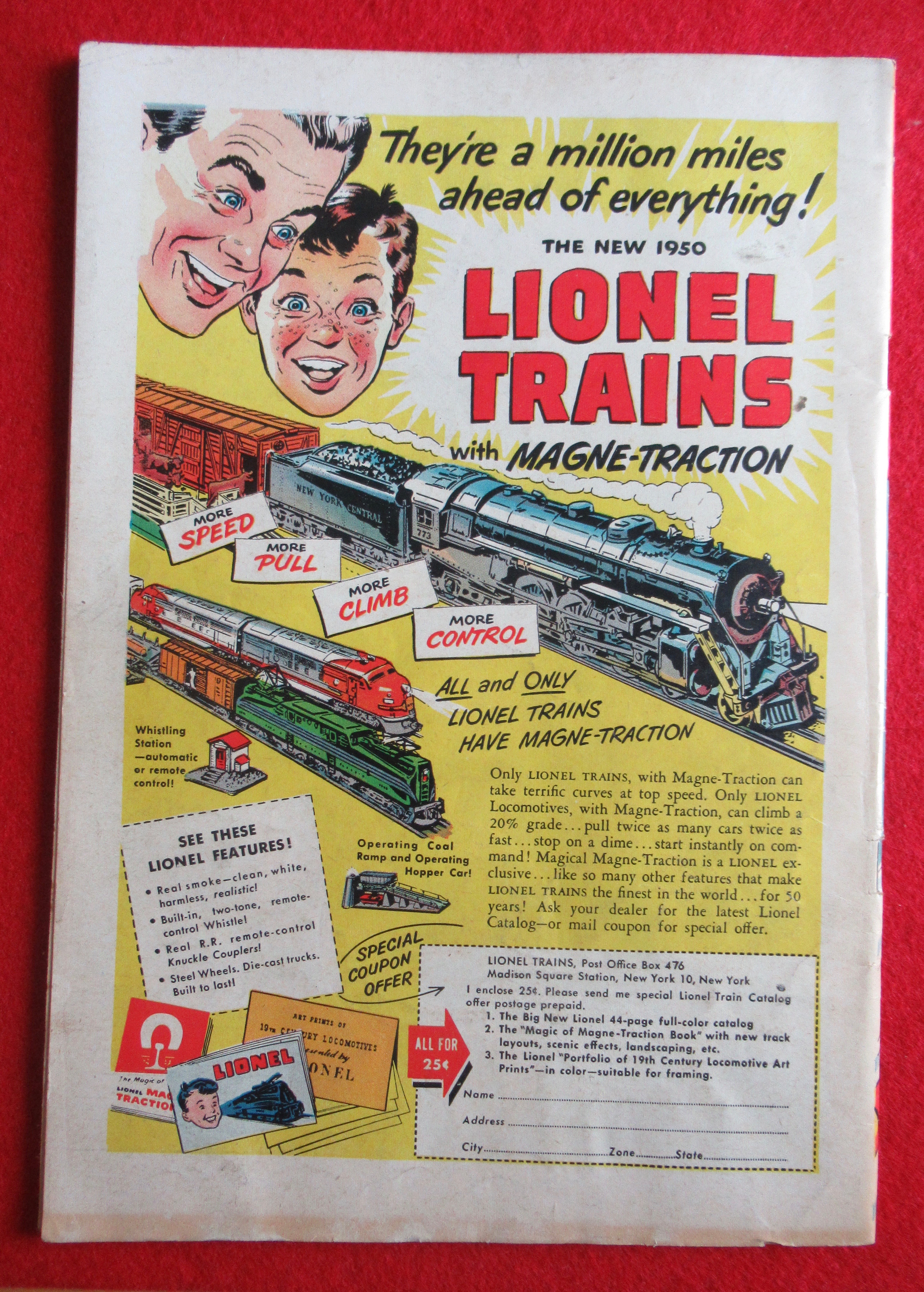 Captain Marvel Comic January 1951 Flying Saucer Mystery
