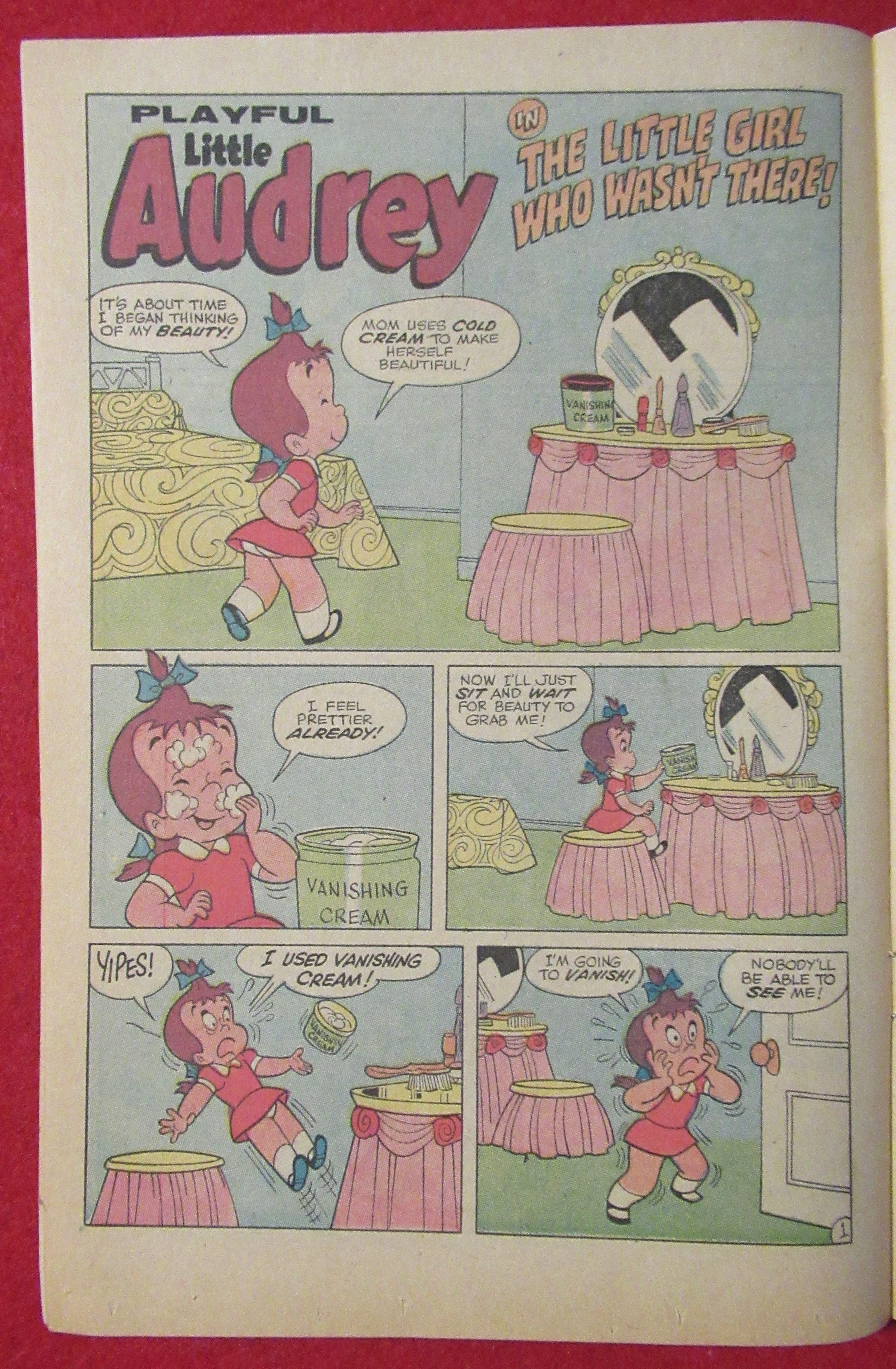 Little Audrey Comic July 1971 Lucky Day