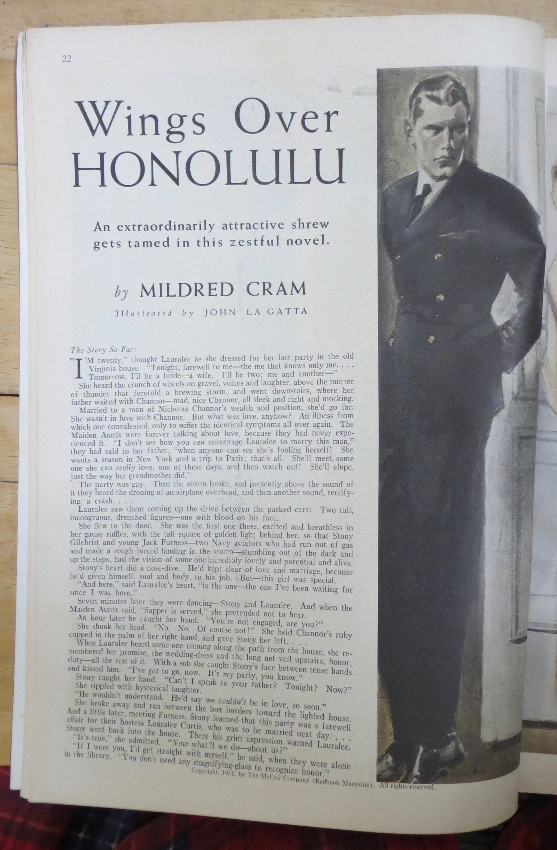 Redbook Magazine August 1936 Adams & Wylie