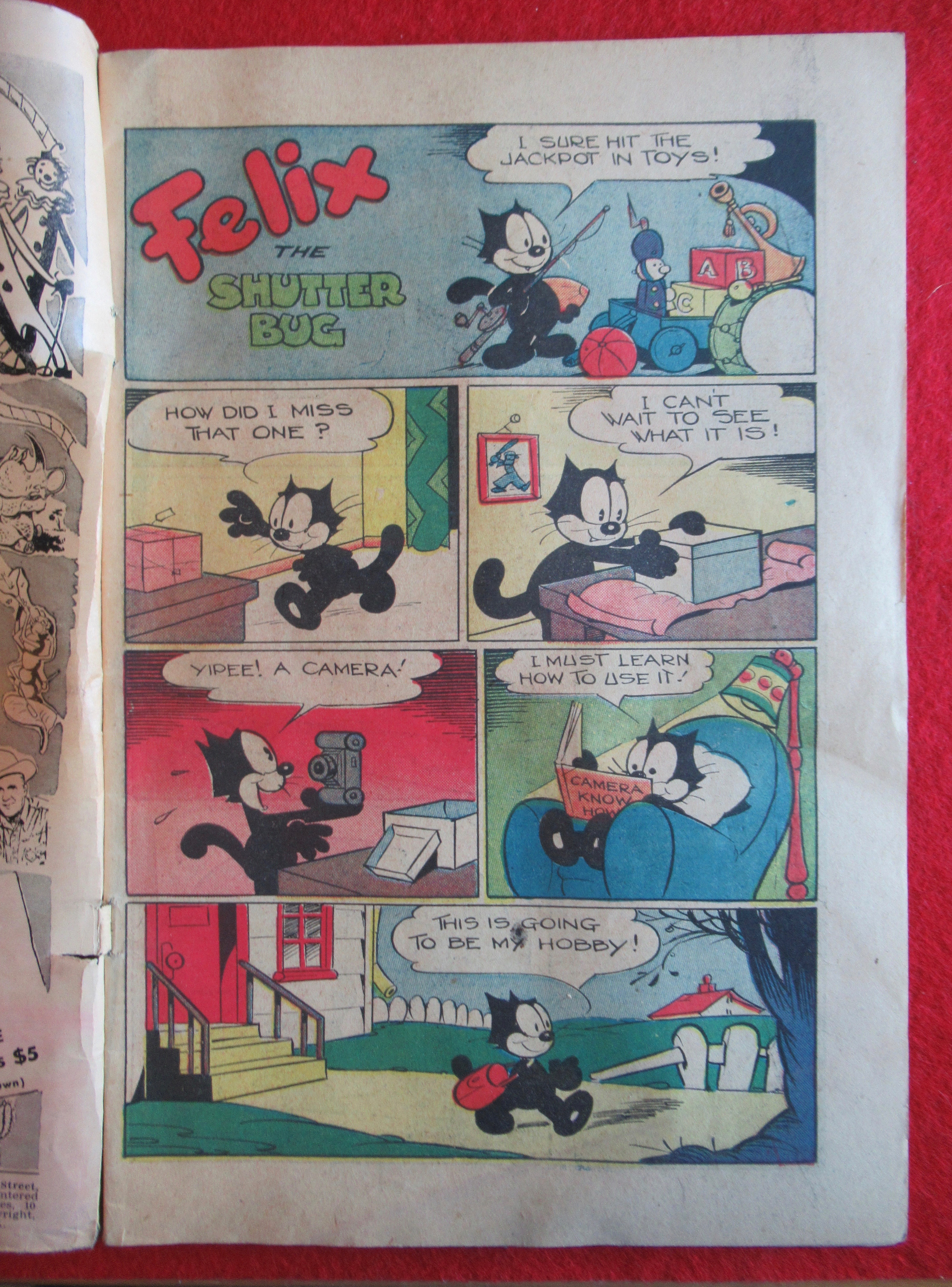Felix The Cat Comic May 1951 Shutter Bug