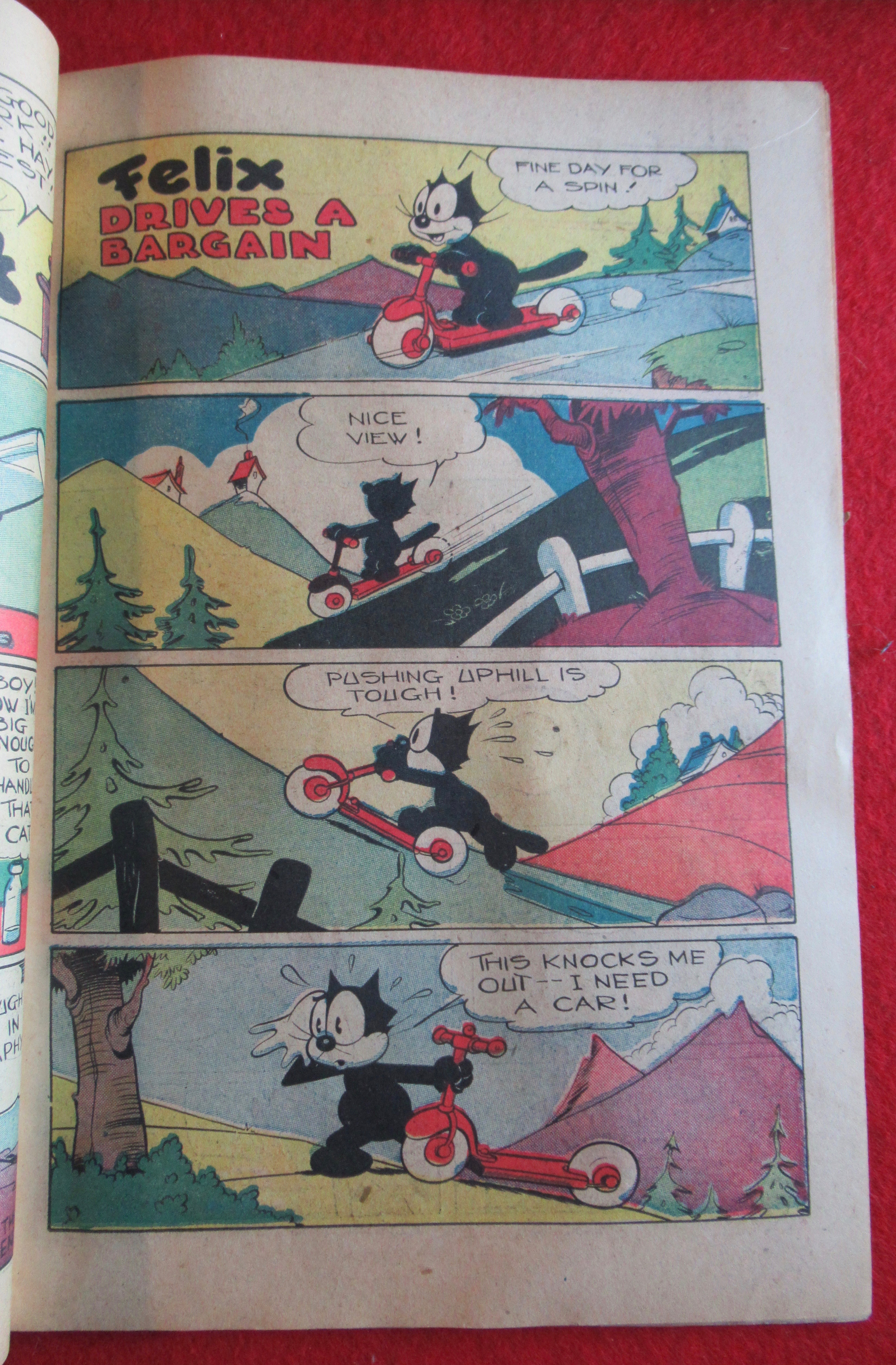 Felix The Cat Comic May 1951 Shutter Bug