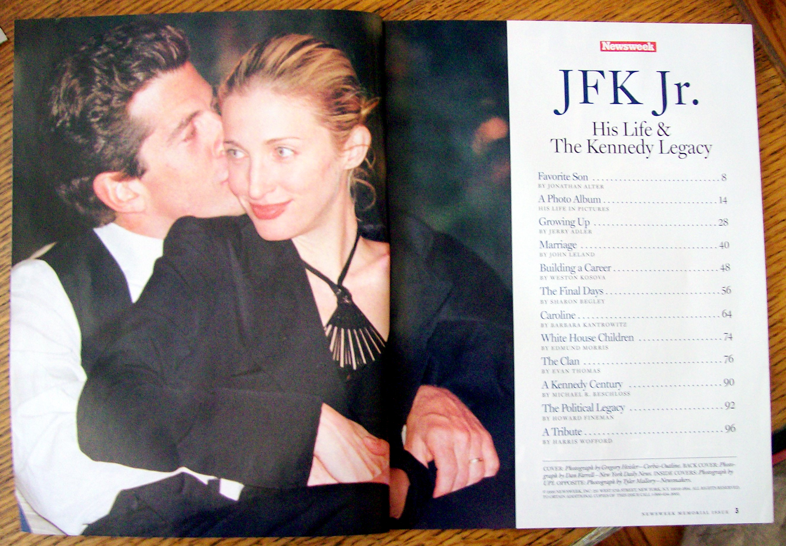 Newsweek Magazine Summer/Fall 1999 JFK Jr