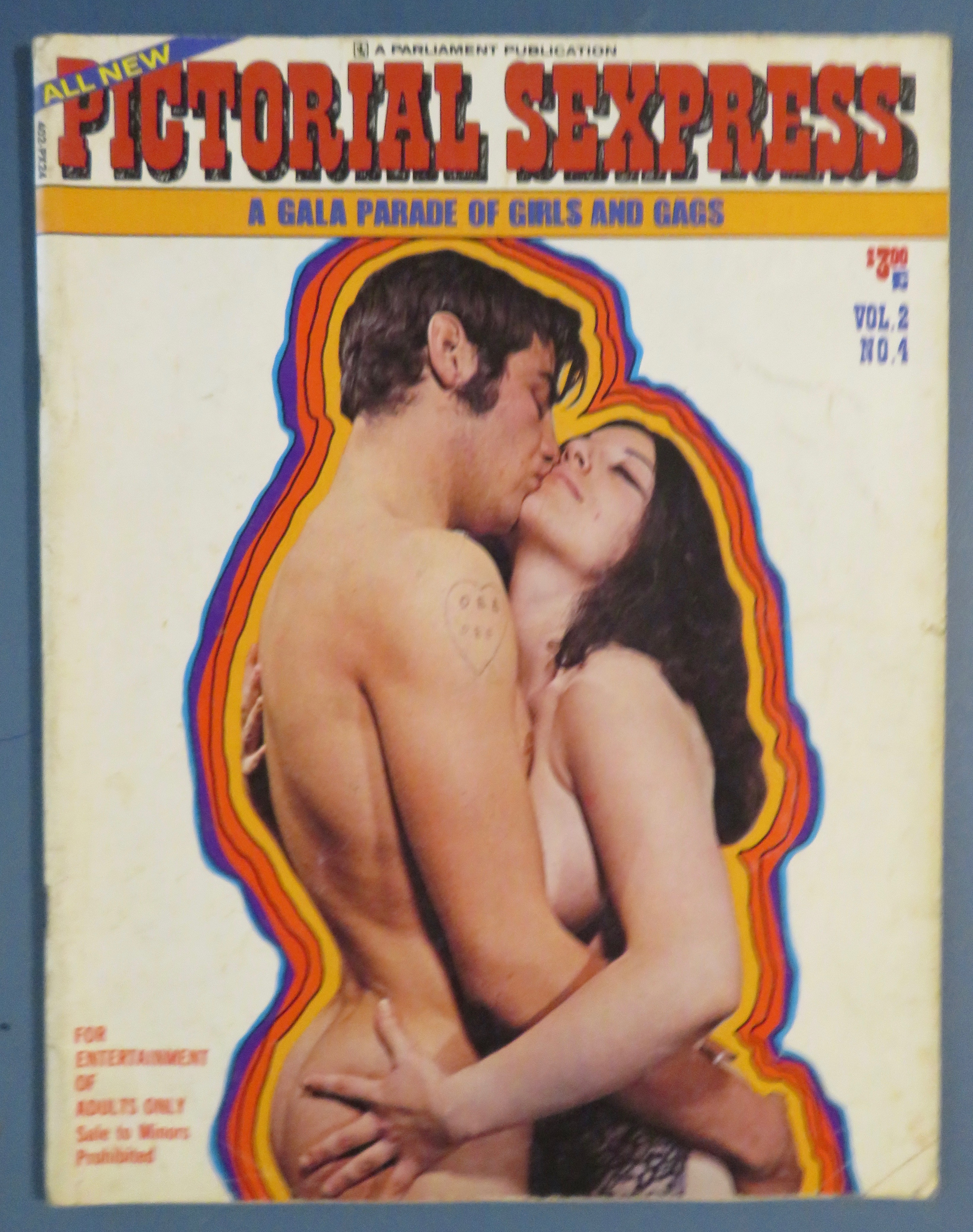 Pictorial Sexpress Magazine 1970