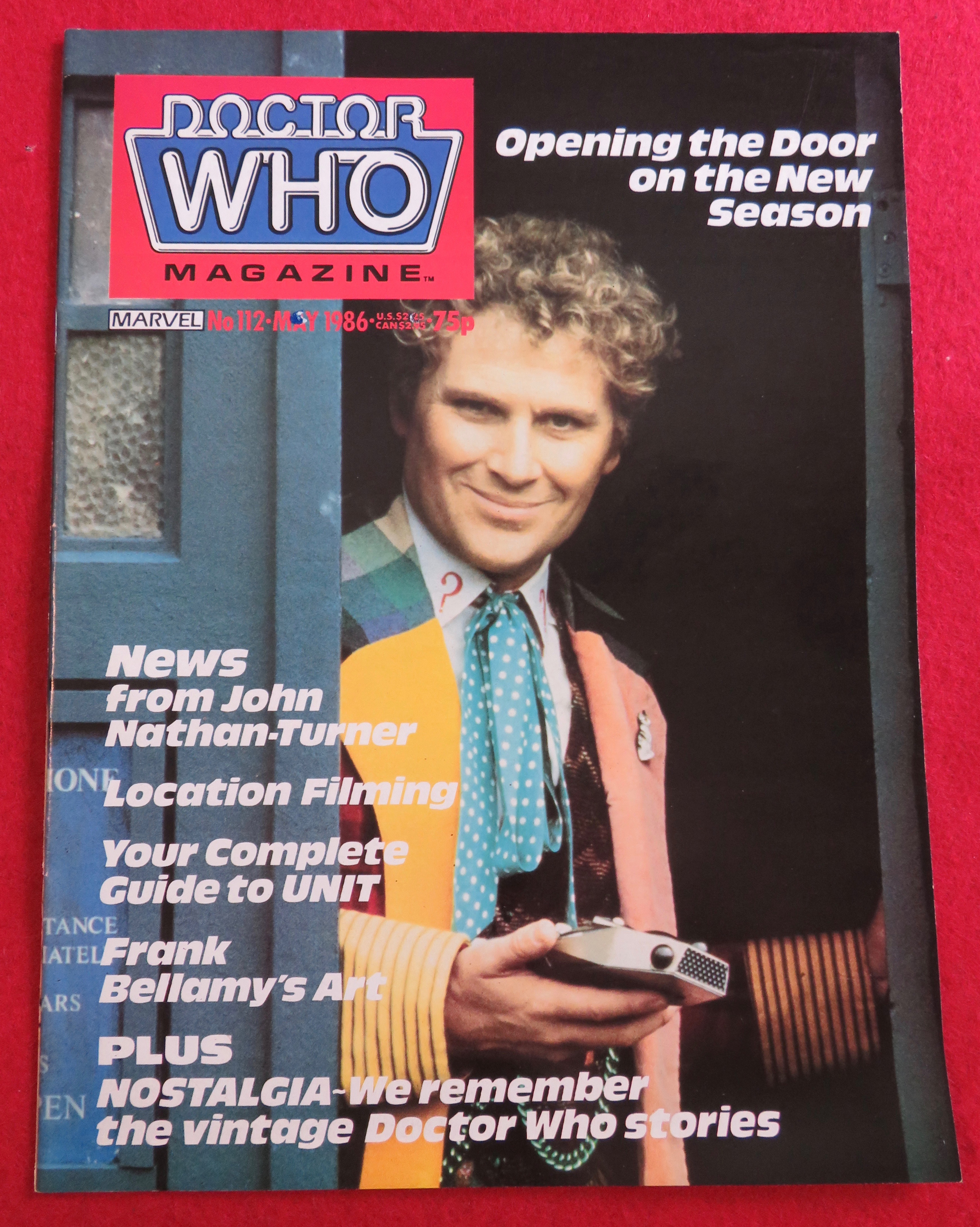 Doctor (Dr) Who Magazine May 1986