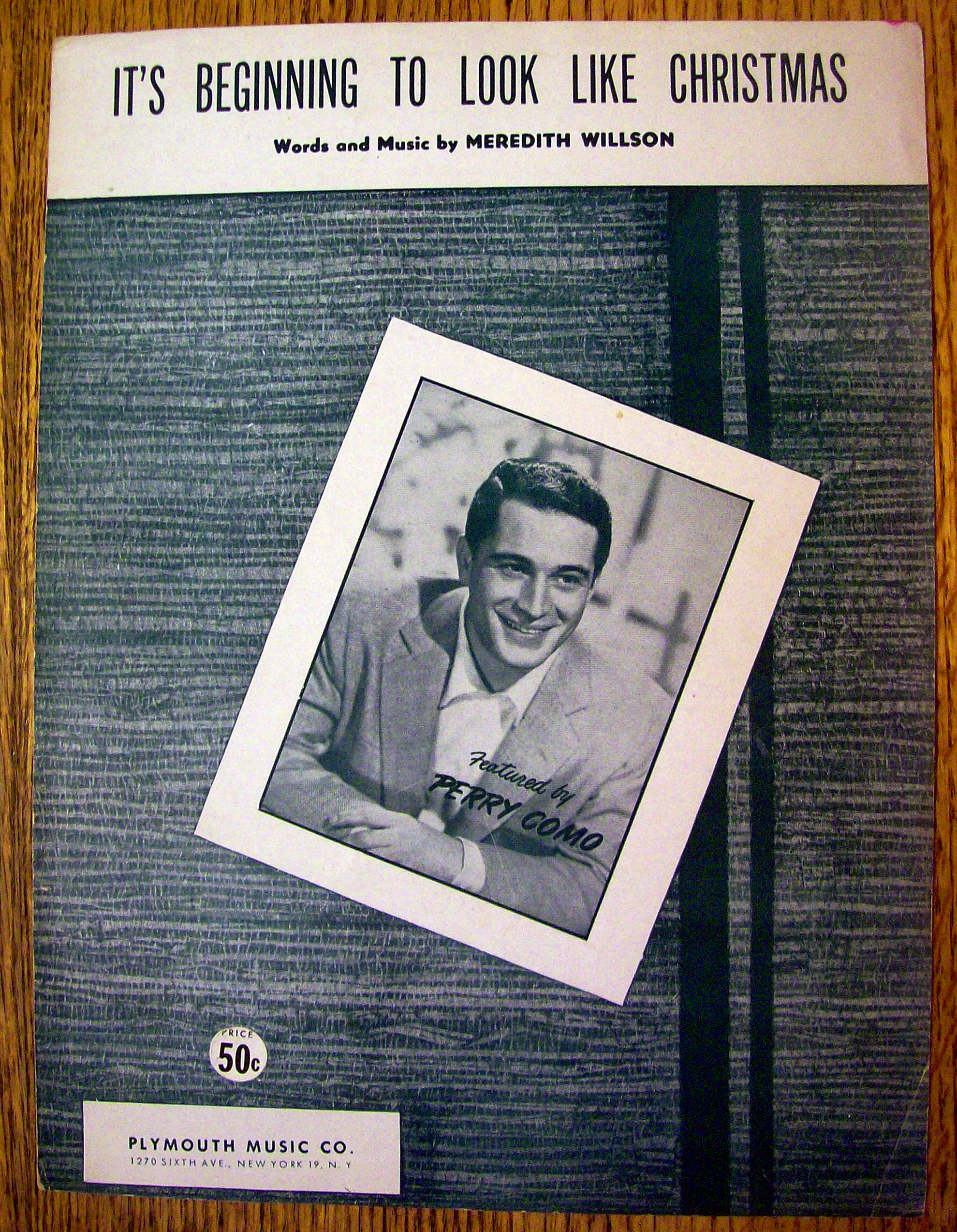 1951 It's Beginning To Look Like Christmas (Perry Como)