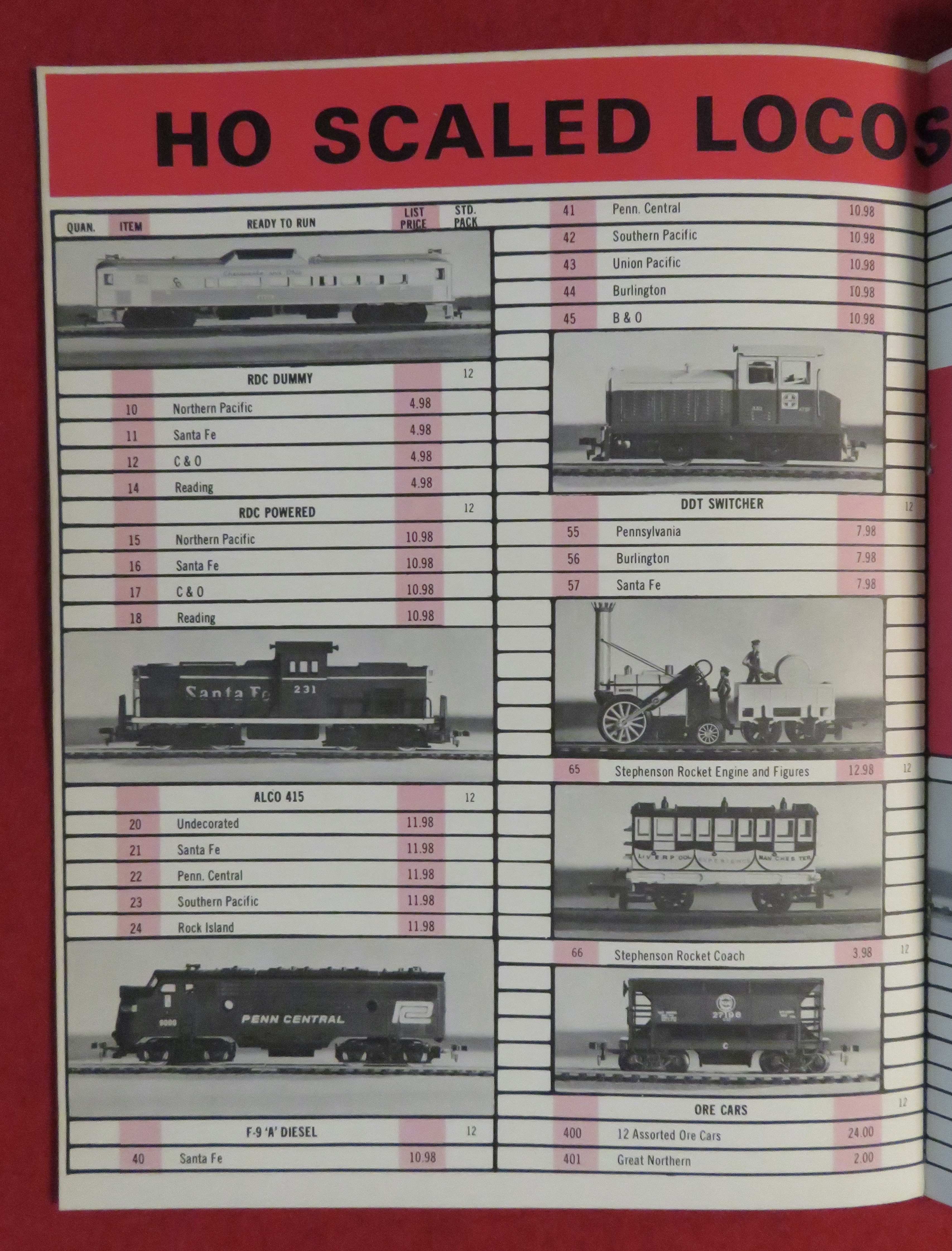American Train & Track Corp Model Railroad Catalog 1969