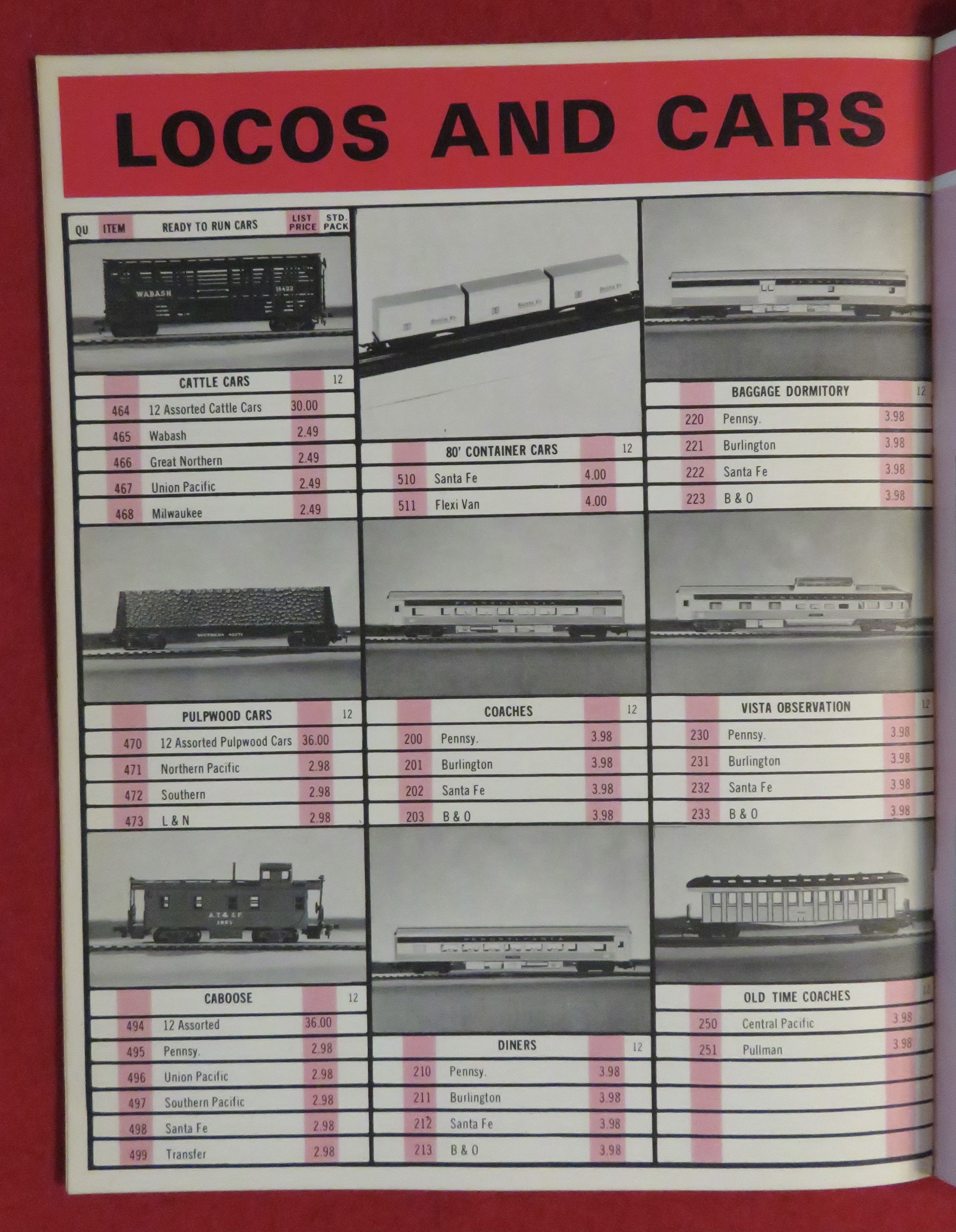 American Train & Track Corp Model Railroad Catalog 1969