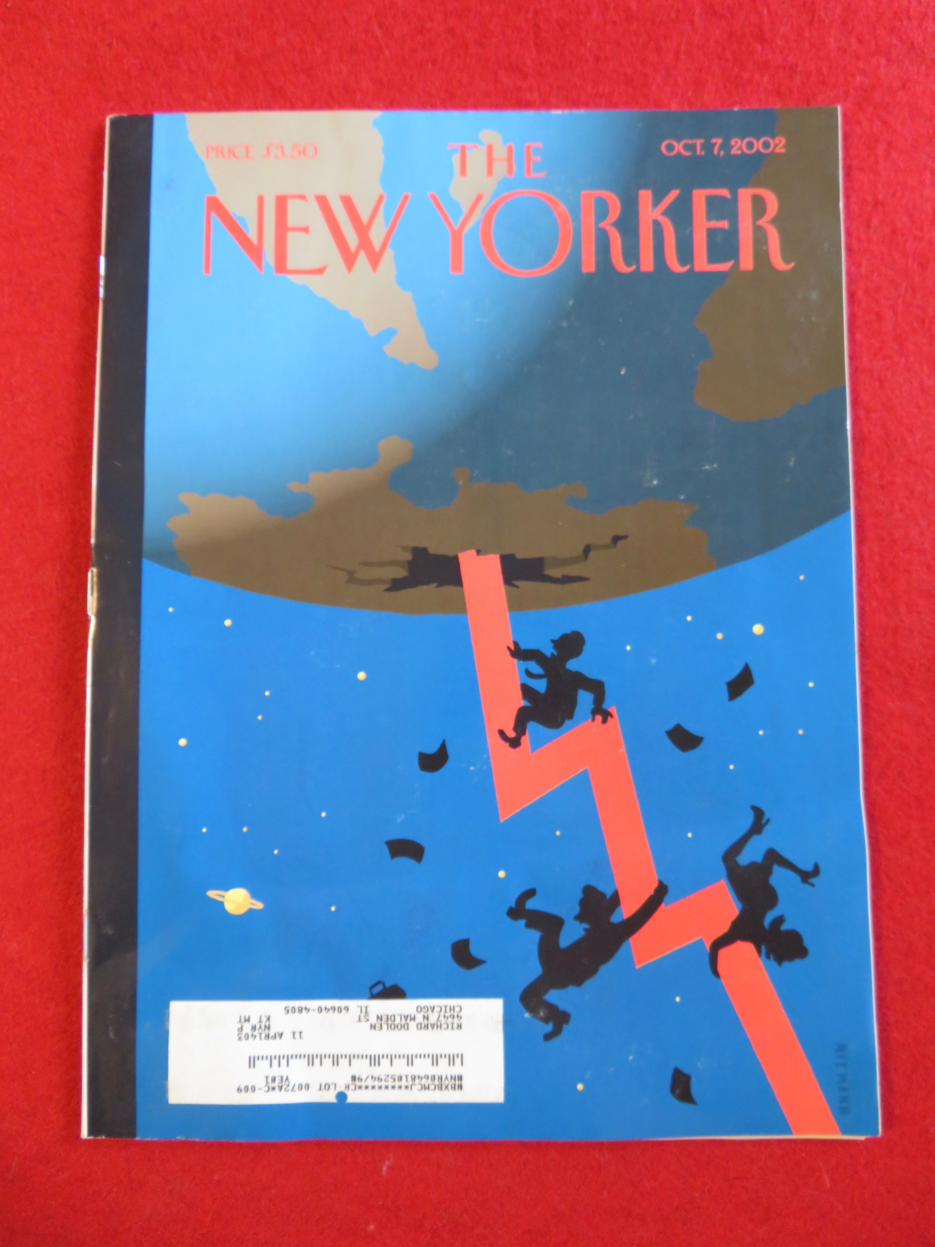 The New Yorker Magazine October 7, 2002