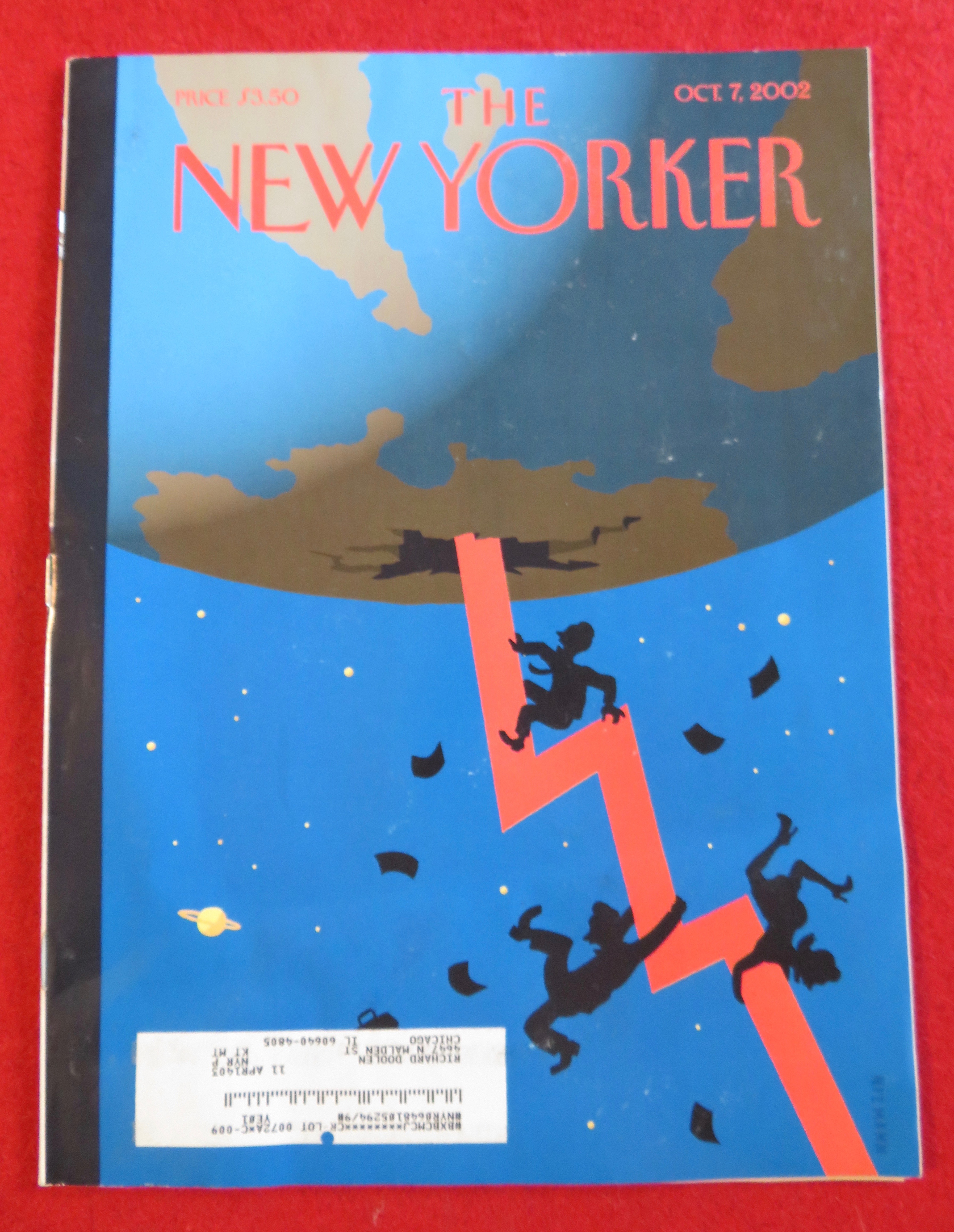 The New Yorker Magazine October 7, 2002