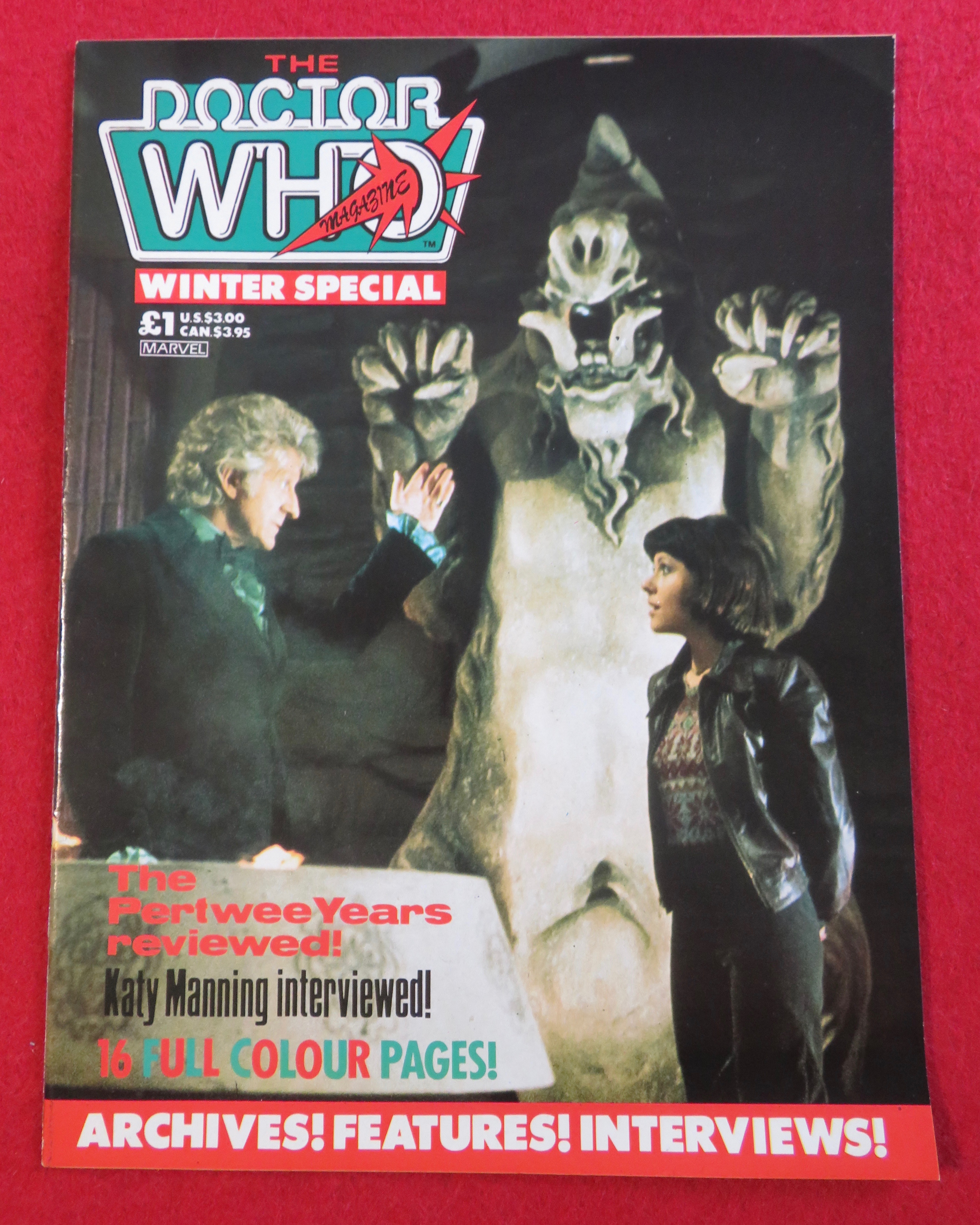 Doctor (Dr) Who Magazine Winter 1985