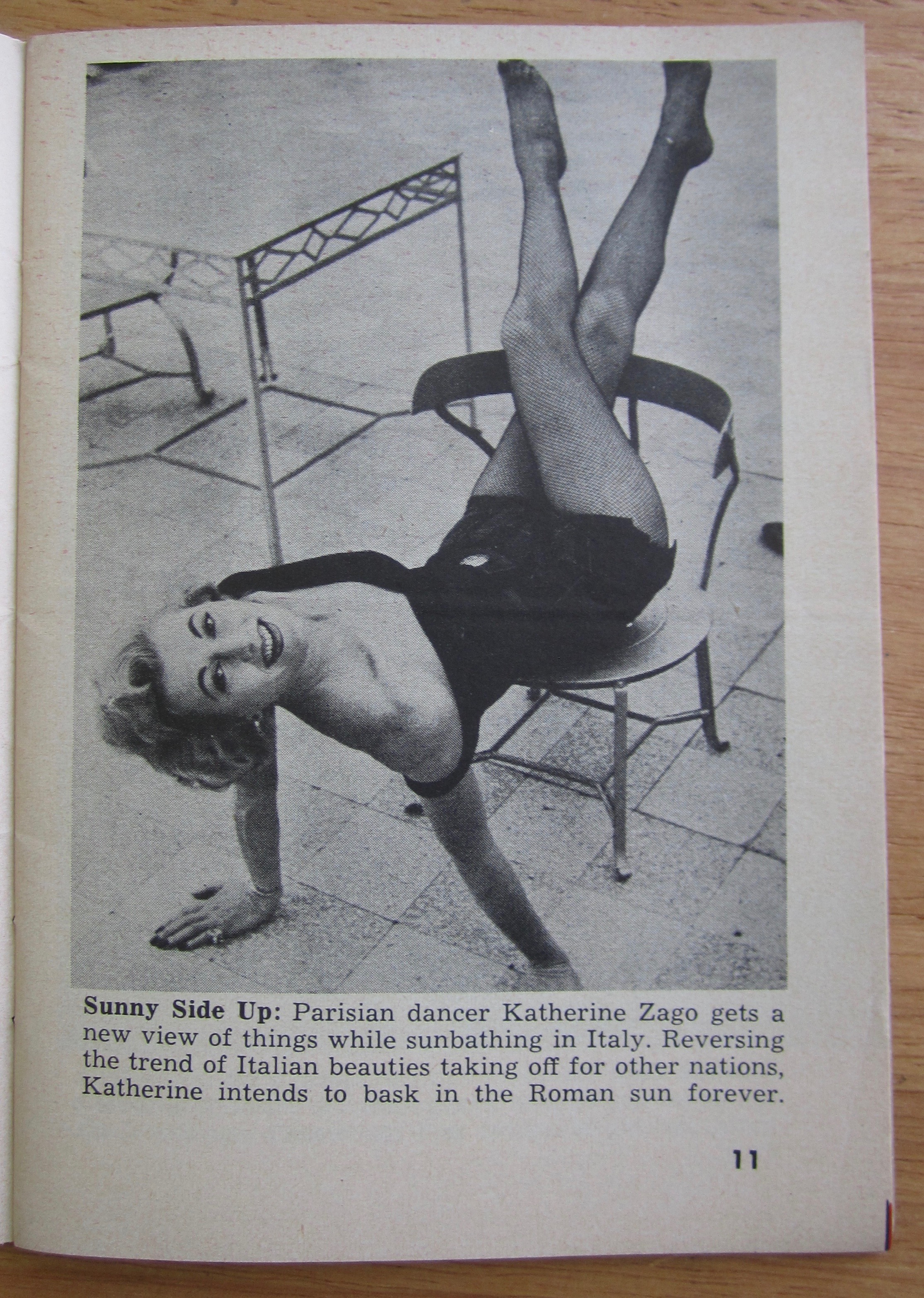 Tempo Magazine July 5, 1954 Cleo Moore