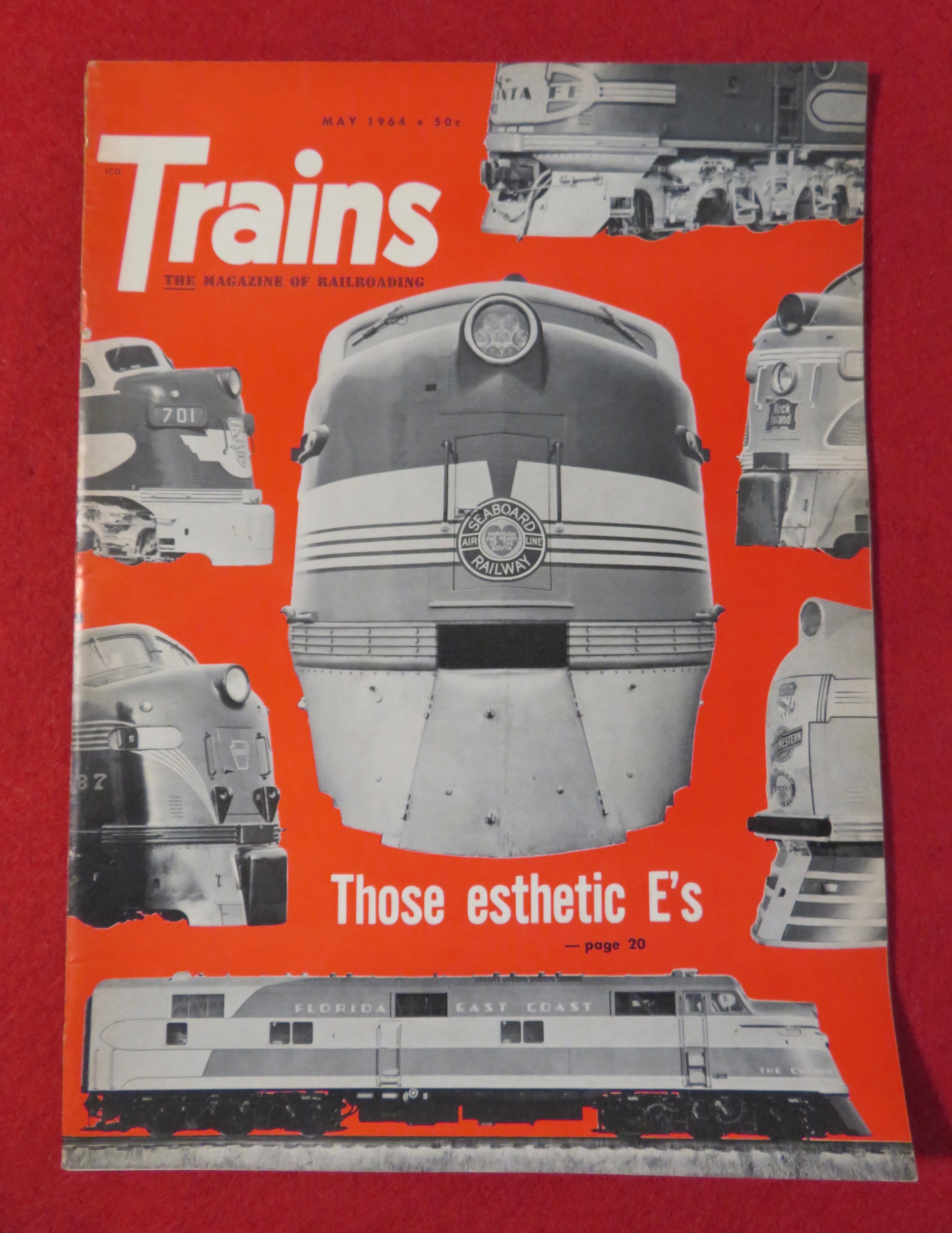 Trains Magazine May 1964 Those Esthetic E's