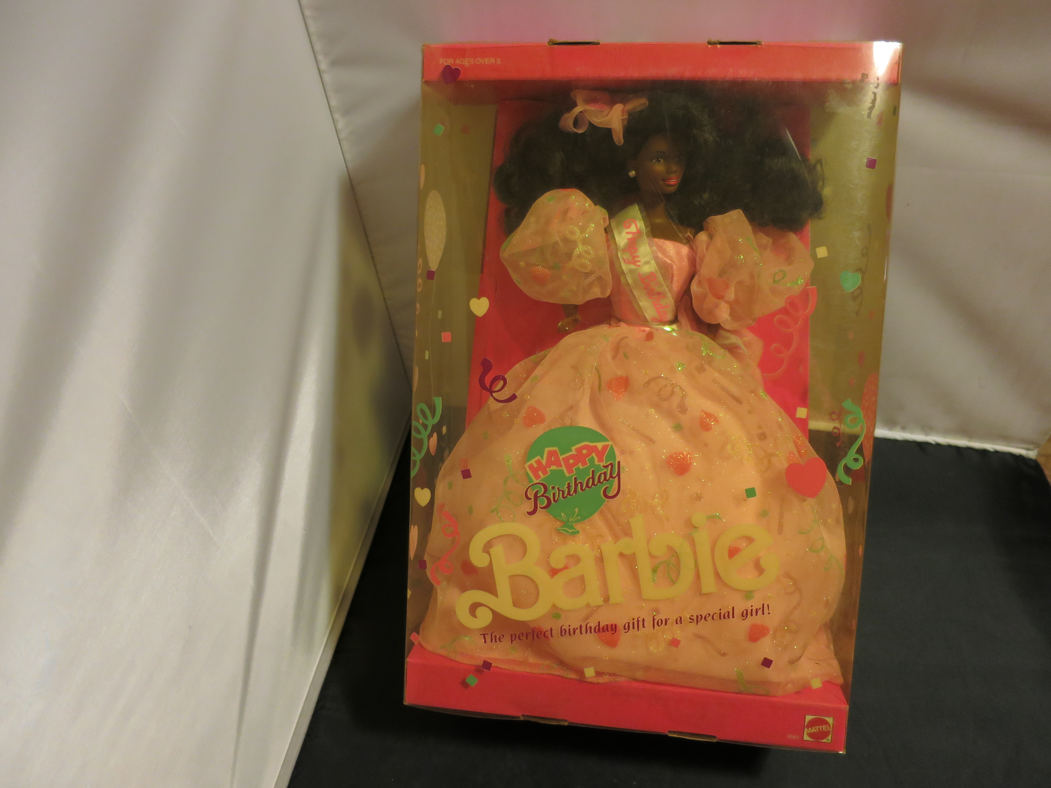 African American Happy Birthday Barbie Doll Mattel 1990