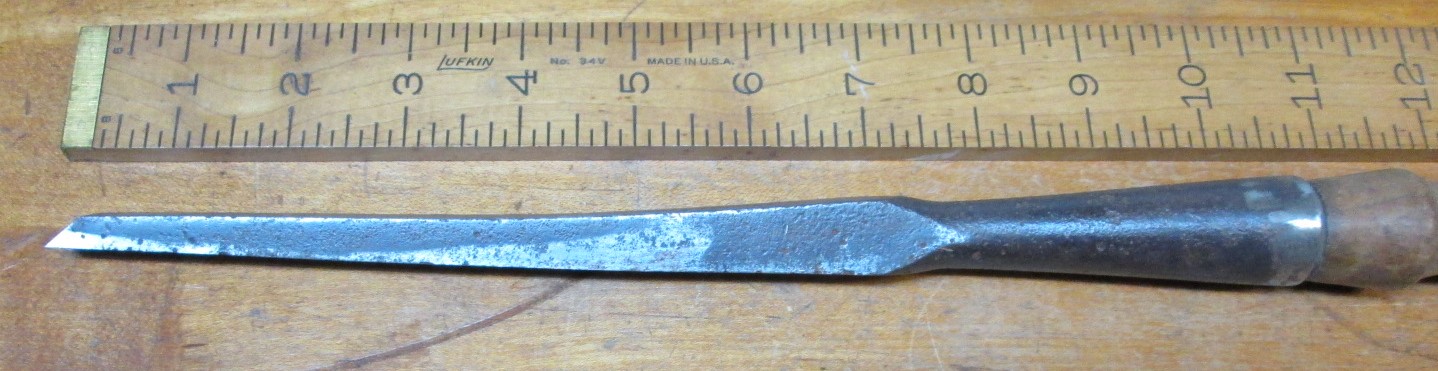 Ohio Tool Co. Socket Mortise Chisel/Slick  1/2 inch