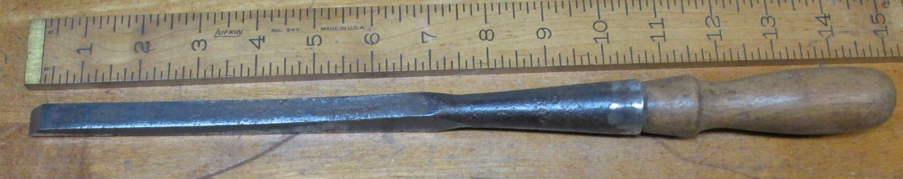 Ohio Tool Co. Socket Mortise Chisel/Slick  1/2 inch