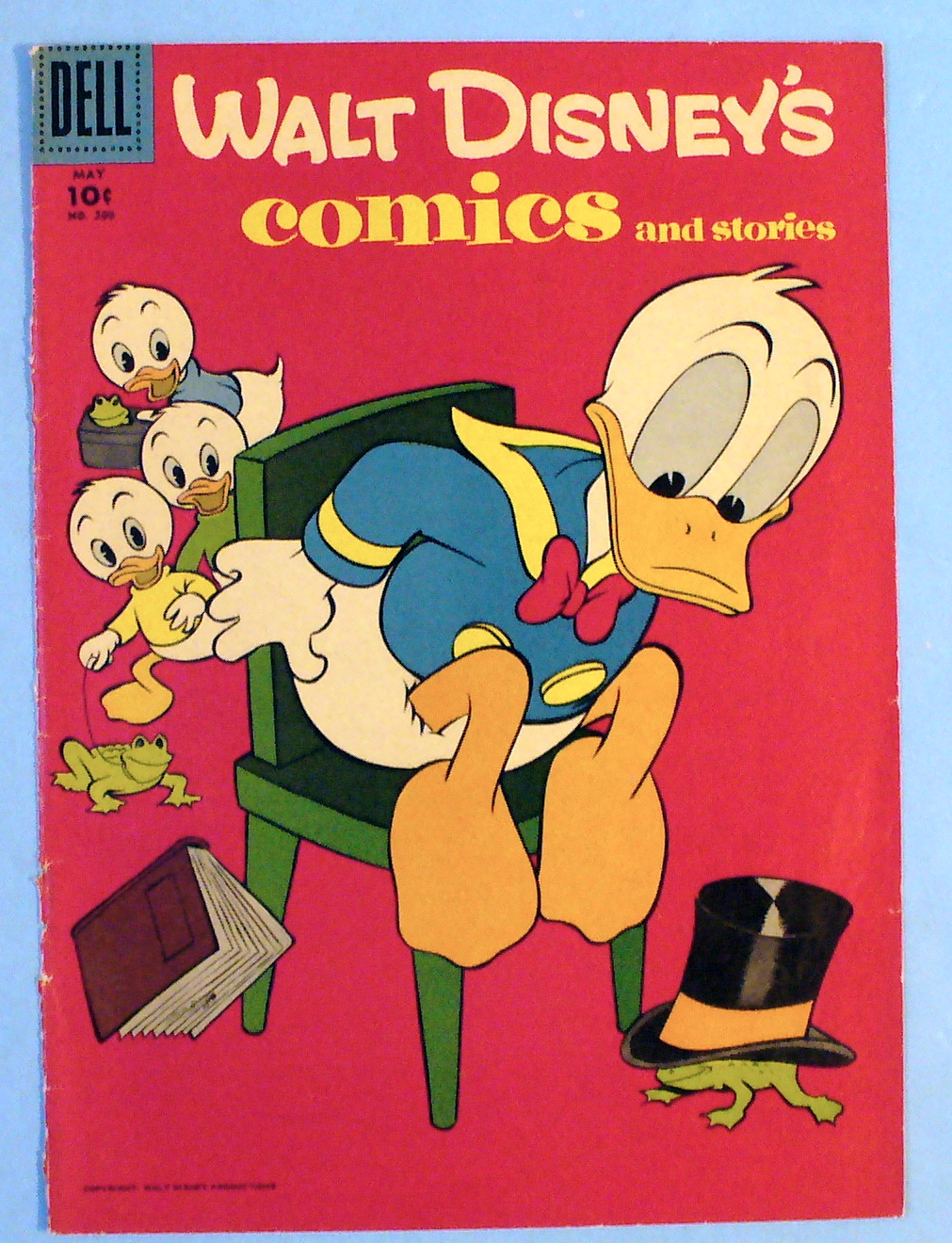 Walt Disney Comics and Stories Comic Cover - May 1957