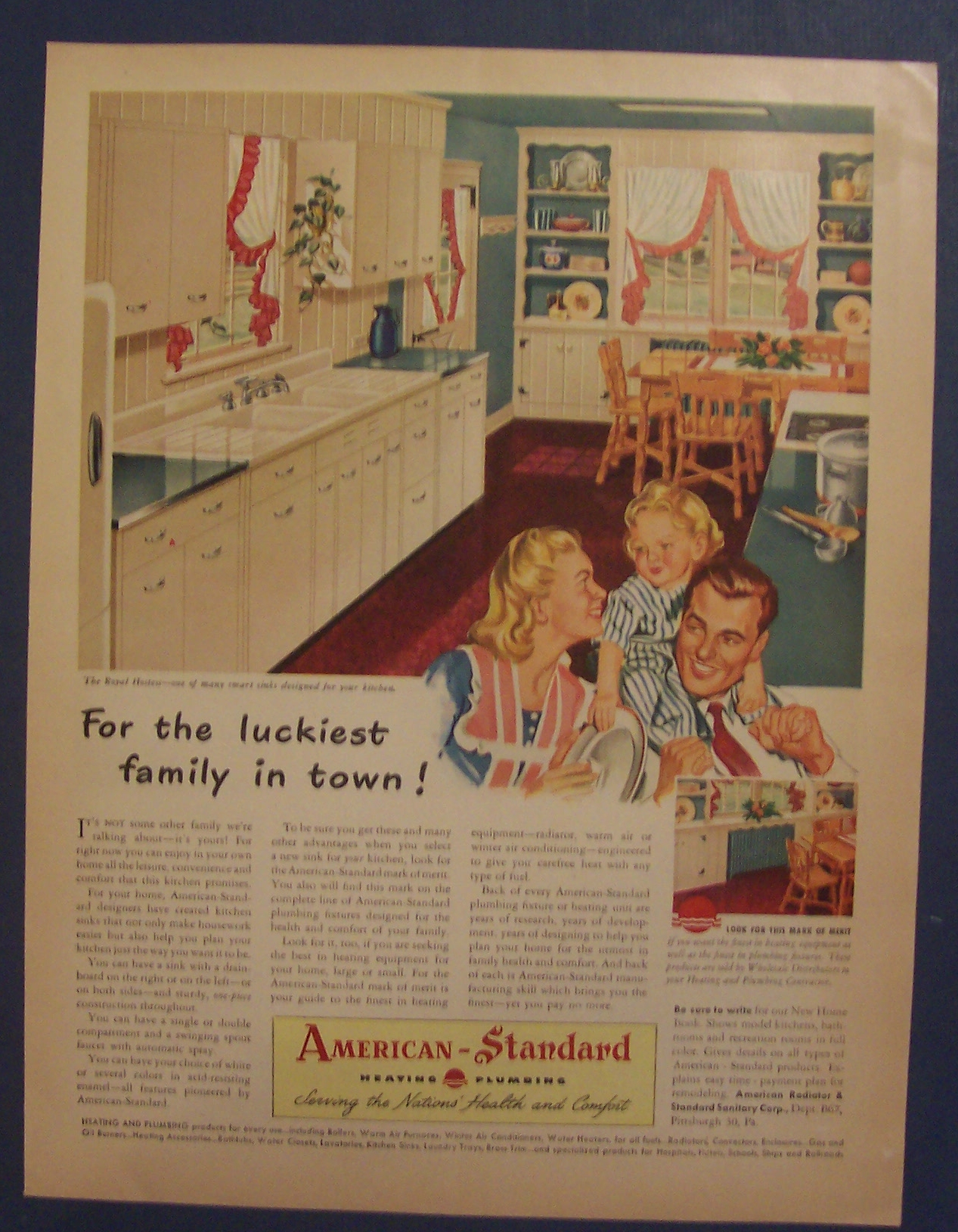 1946  American - Standard Heating  &  Plumbing
