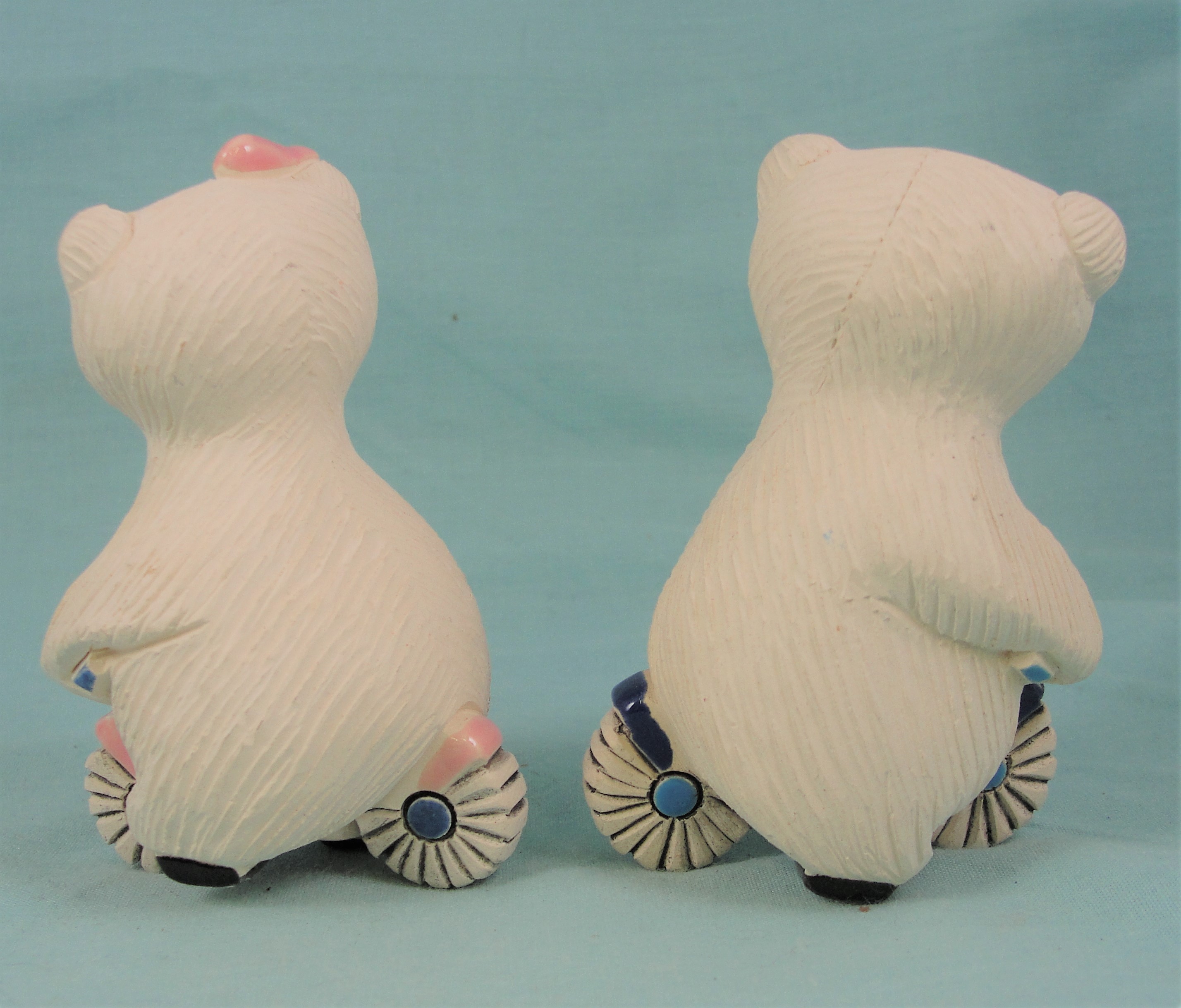 Artesania Rinconada Classic Girl and Boy Bear on Bike