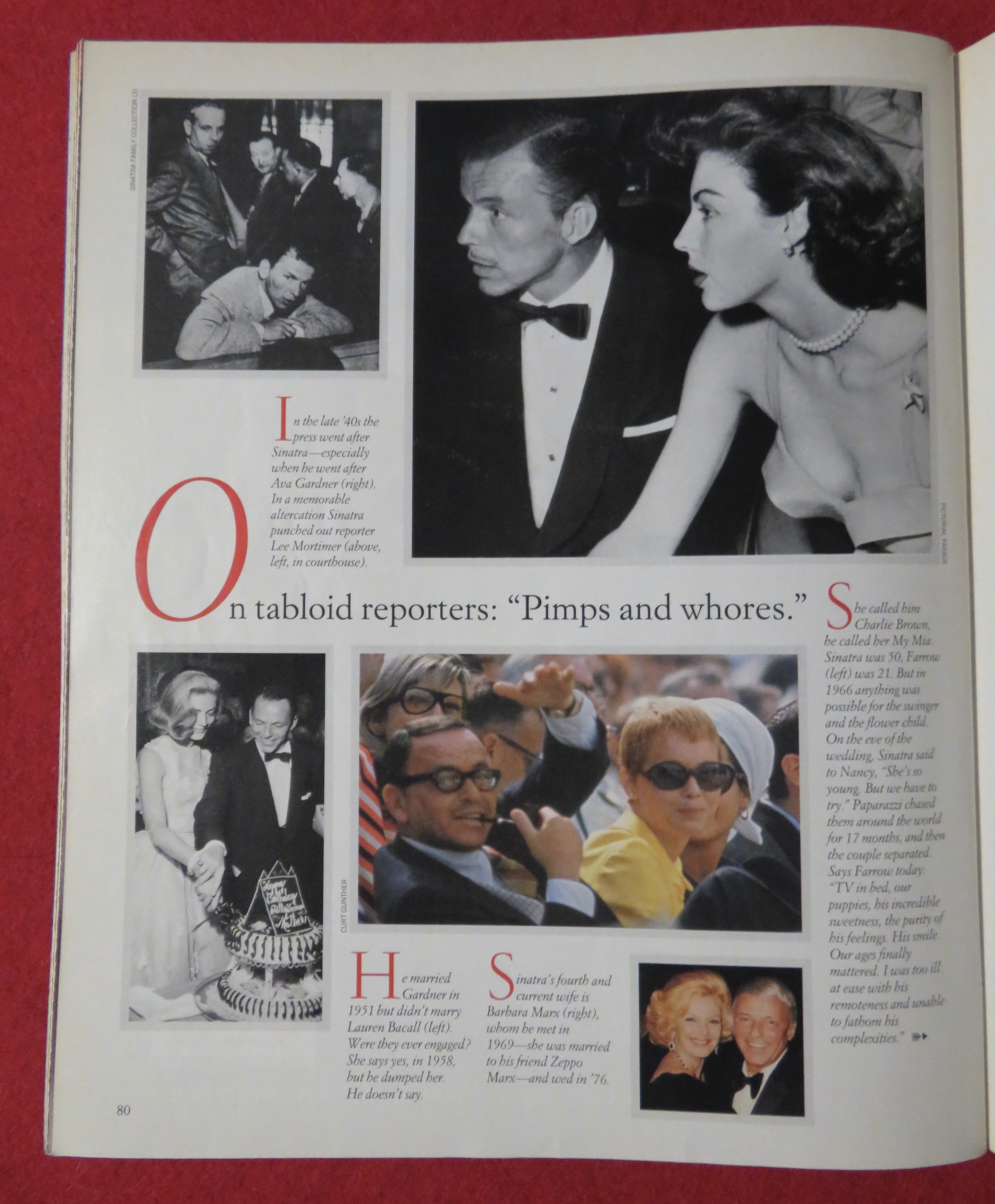Life Magazine October 1995 Frank Sinatra
