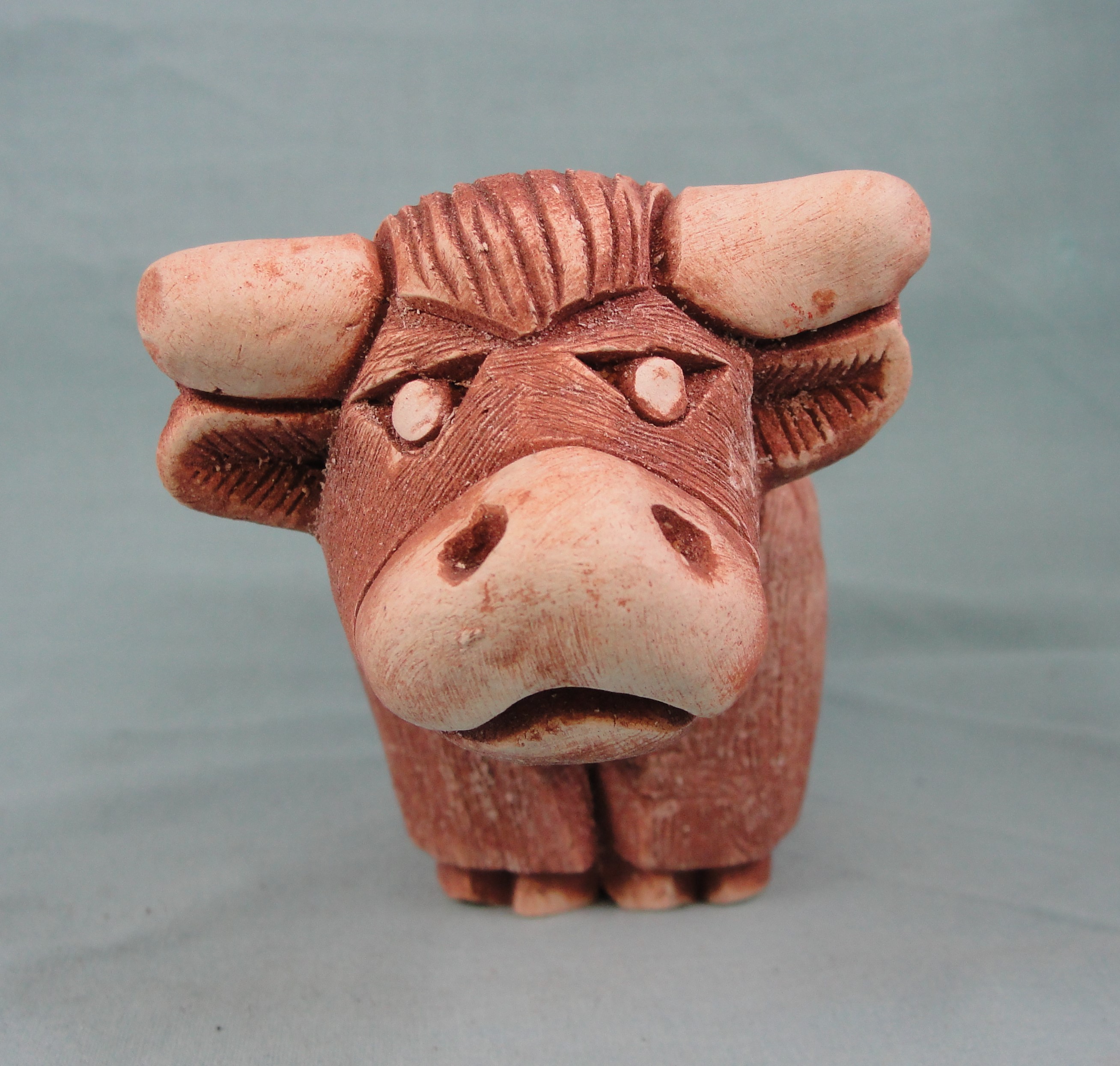 Artesania Rinconada Older Tan Bull
