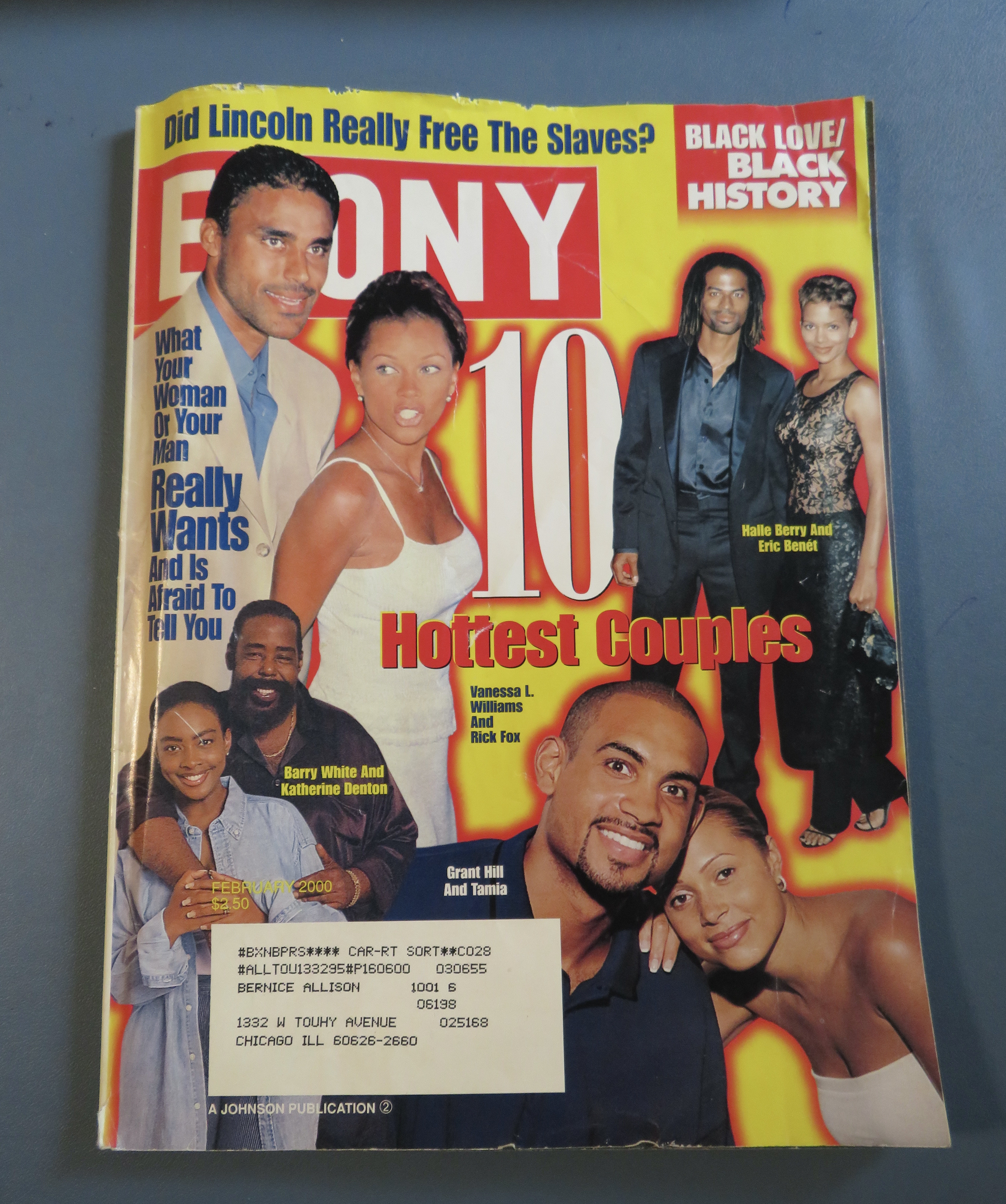 Ebony Magazine - February 2000 - 10 Hottest Couples