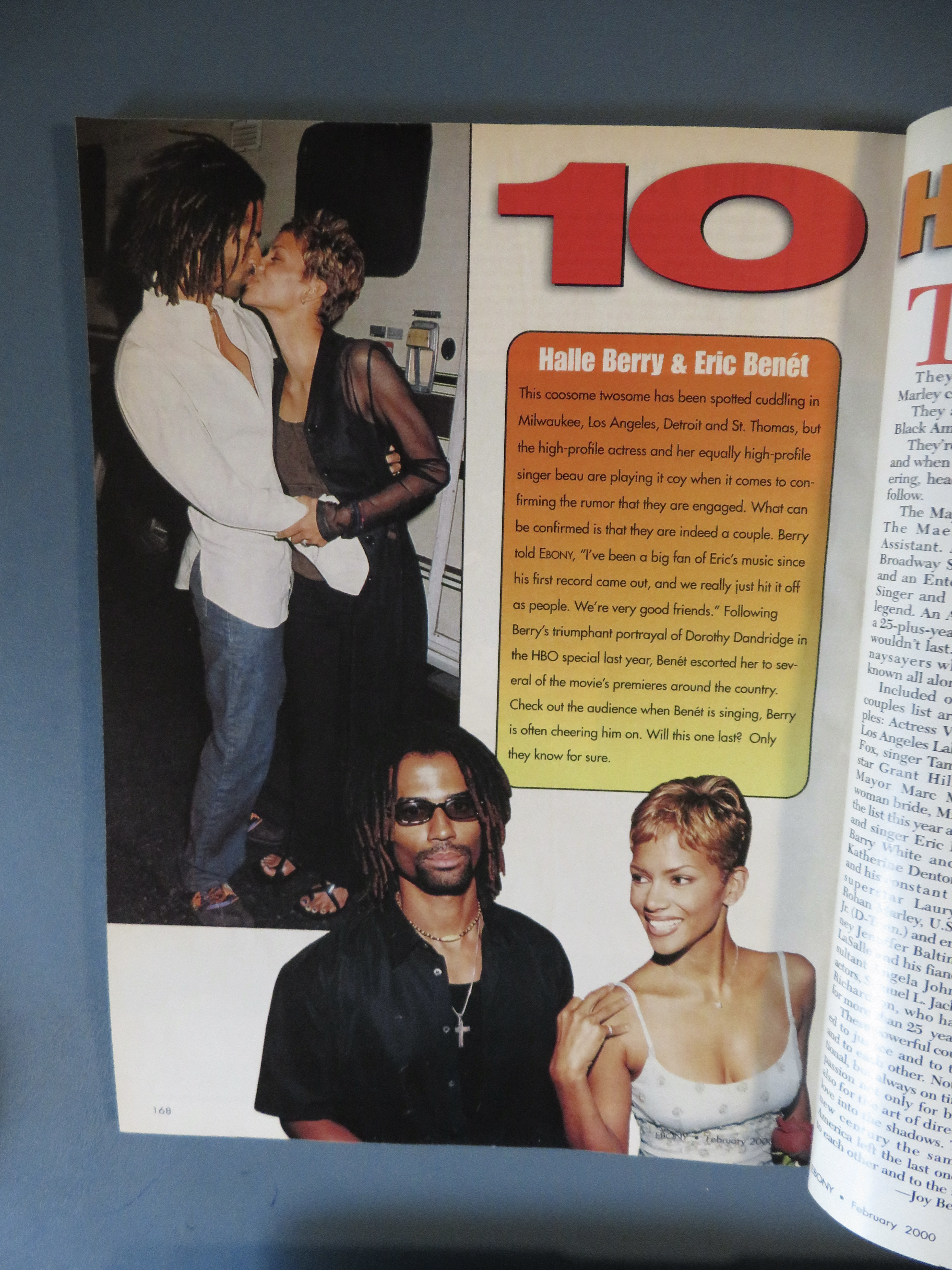 Ebony Magazine - February 2000 - 10 Hottest Couples