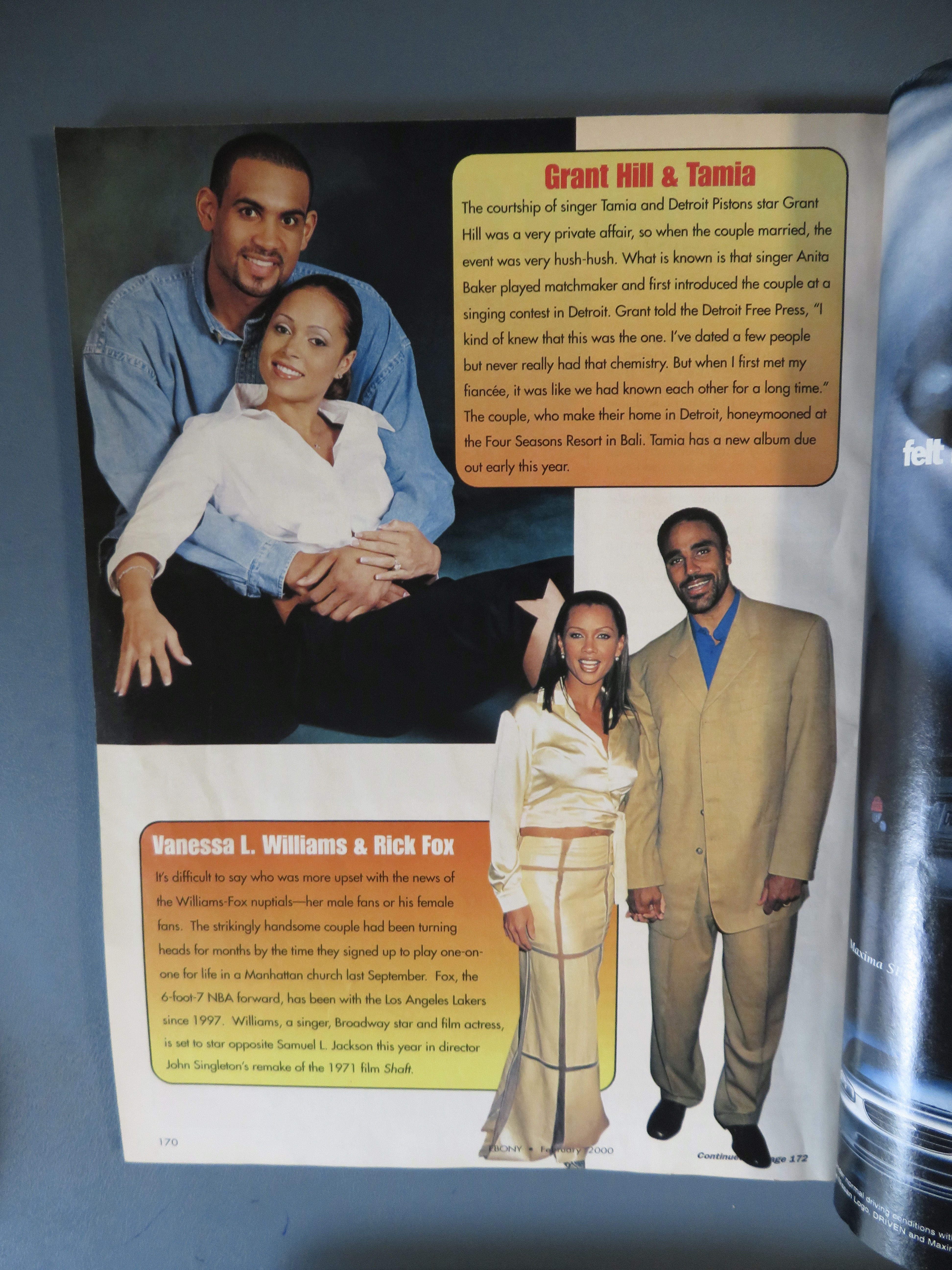 Ebony Magazine - February 2000 - 10 Hottest Couples