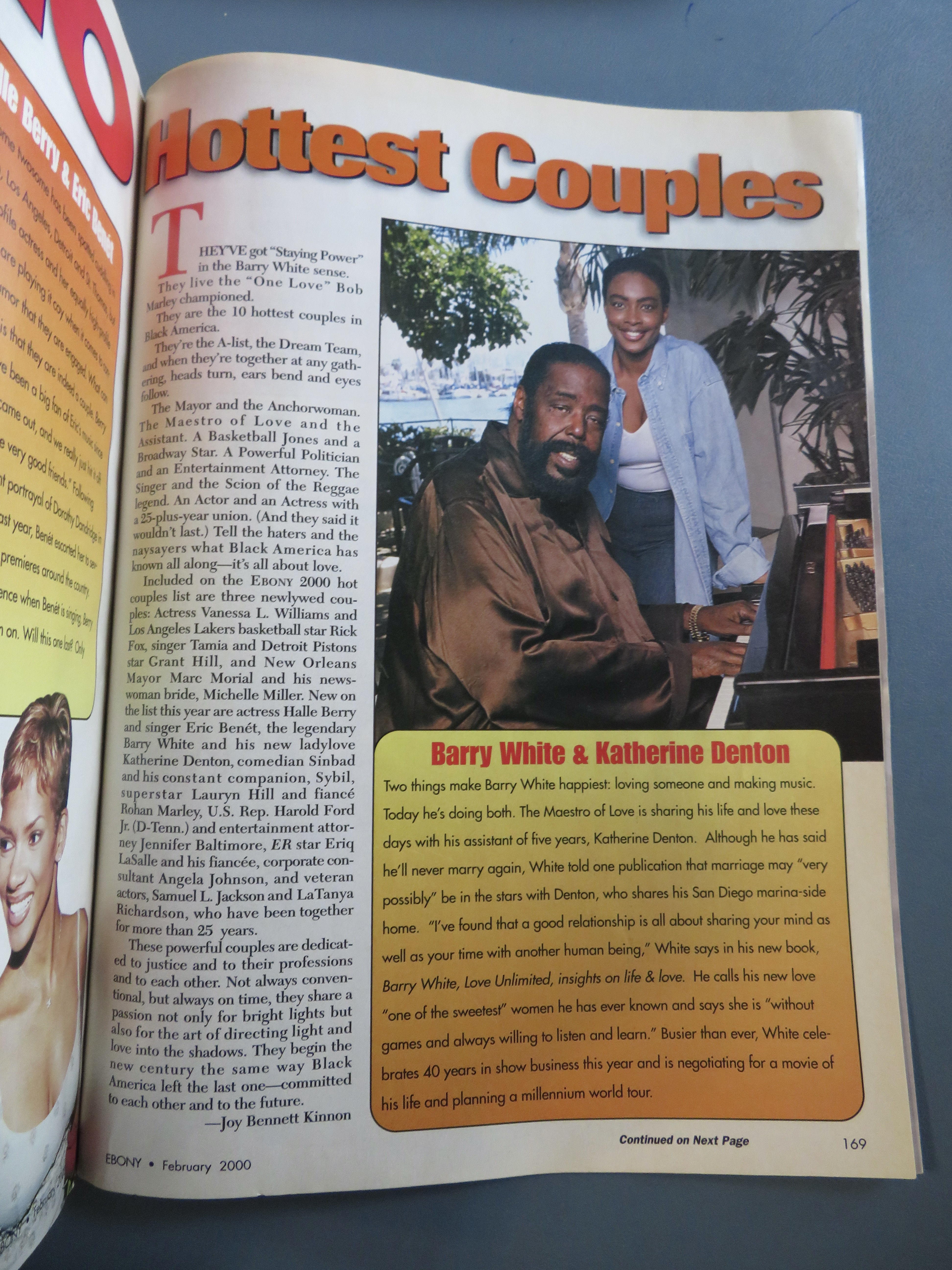 Ebony Magazine - February 2000 - 10 Hottest Couples