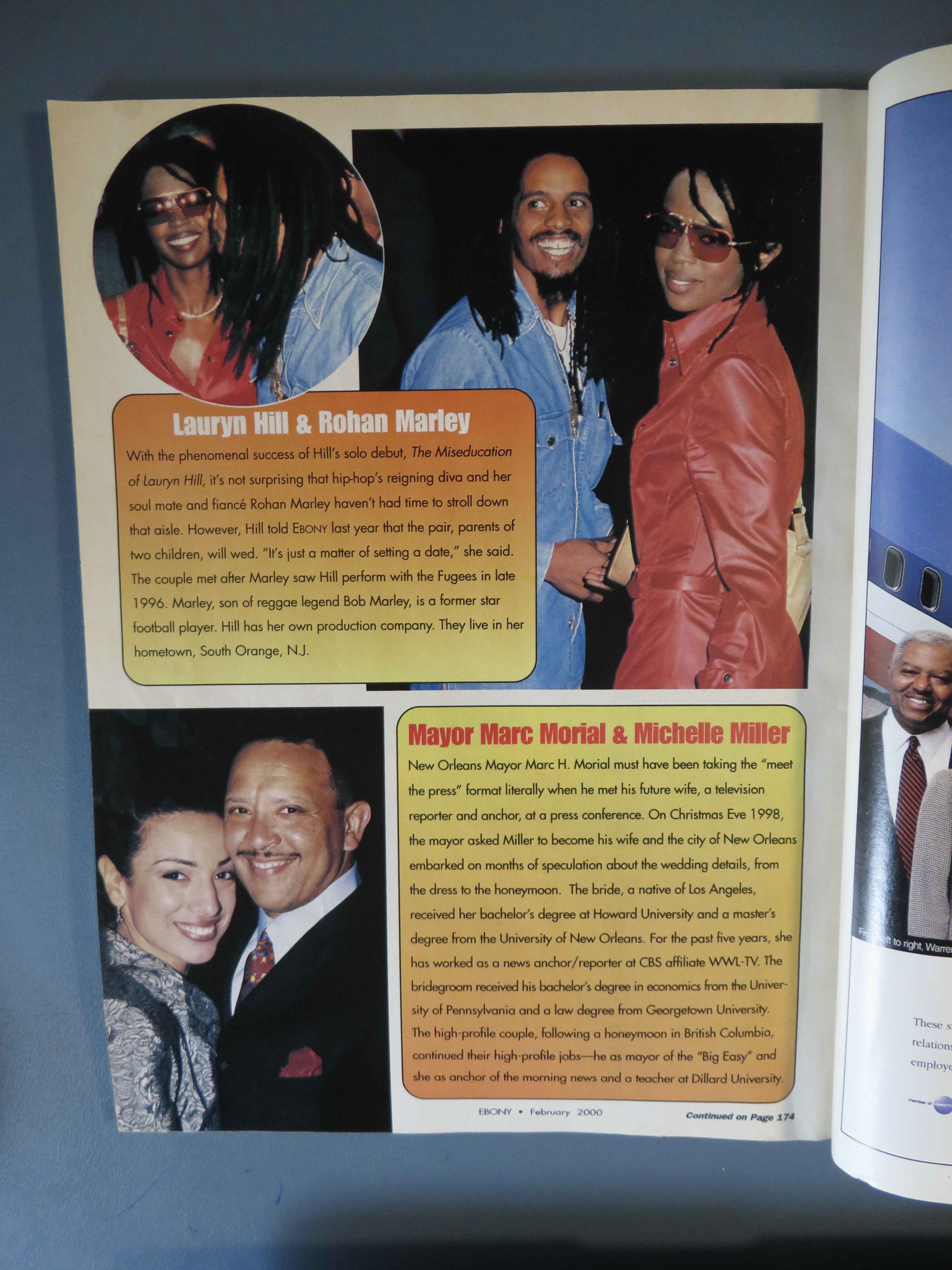 Ebony Magazine - February 2000 - 10 Hottest Couples