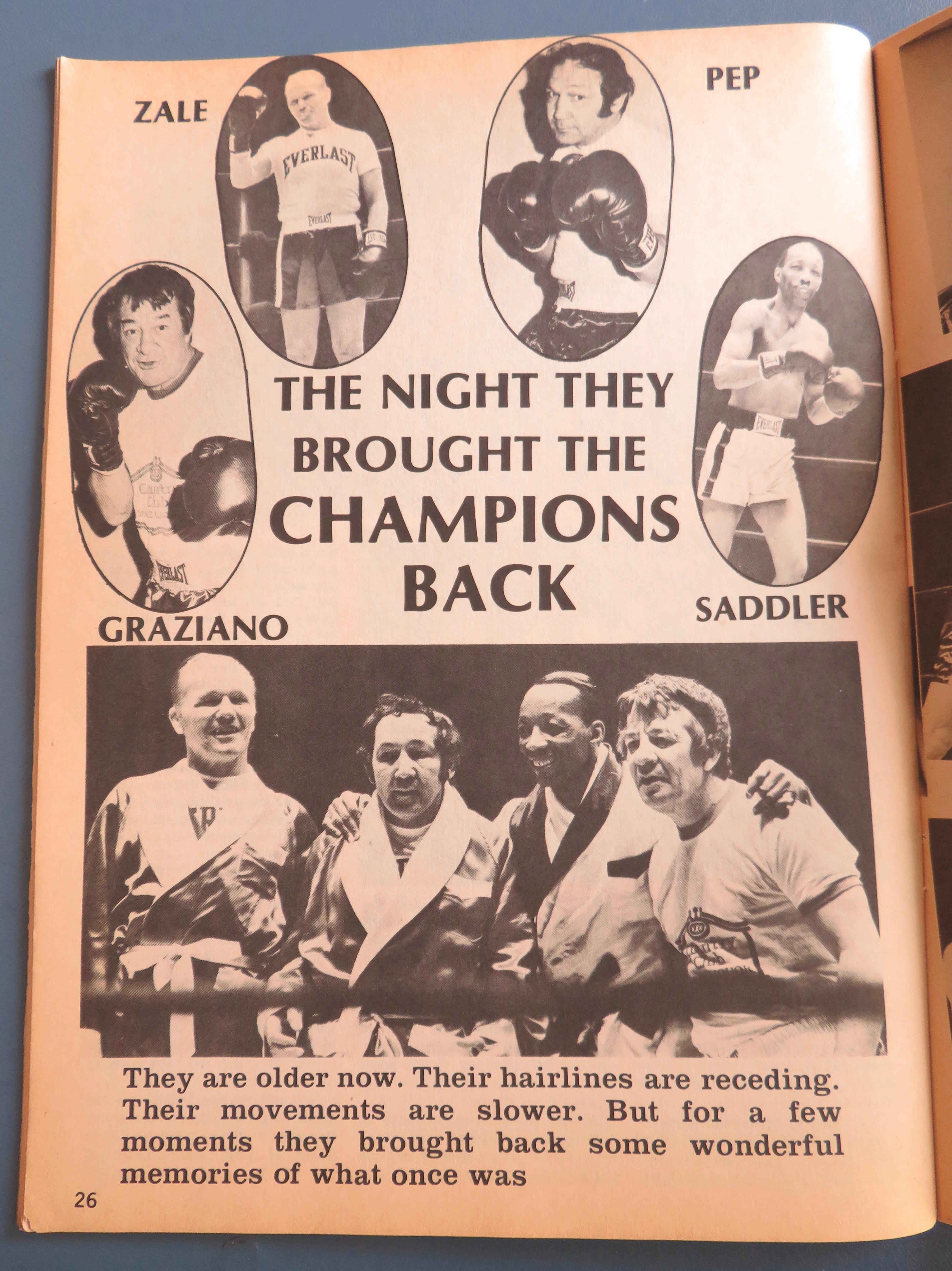 World Boxing Magazine July 1973 Foreman vs Ali