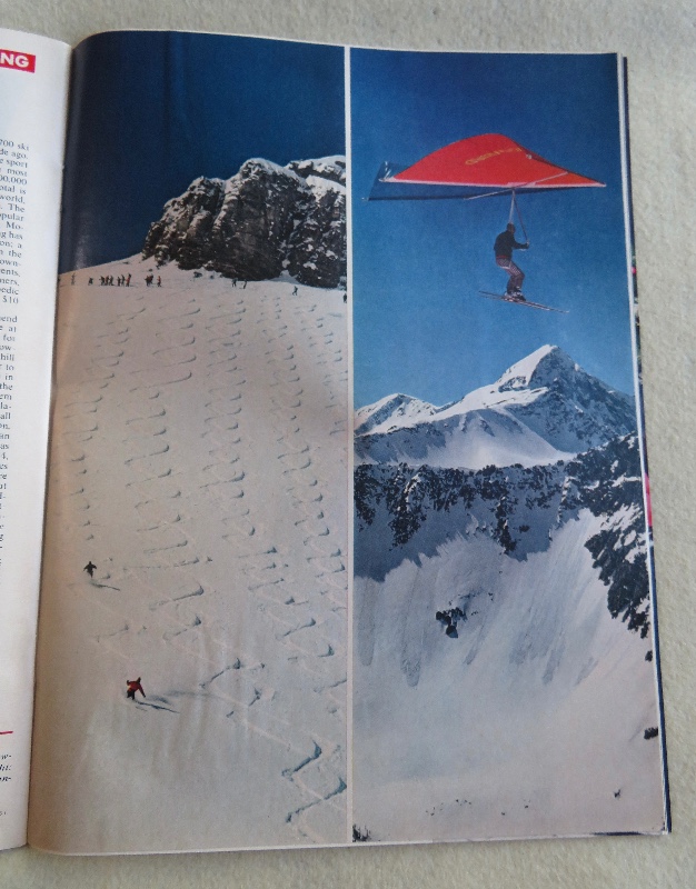 Time Magazine December 25, 1972 Holiday On Skis