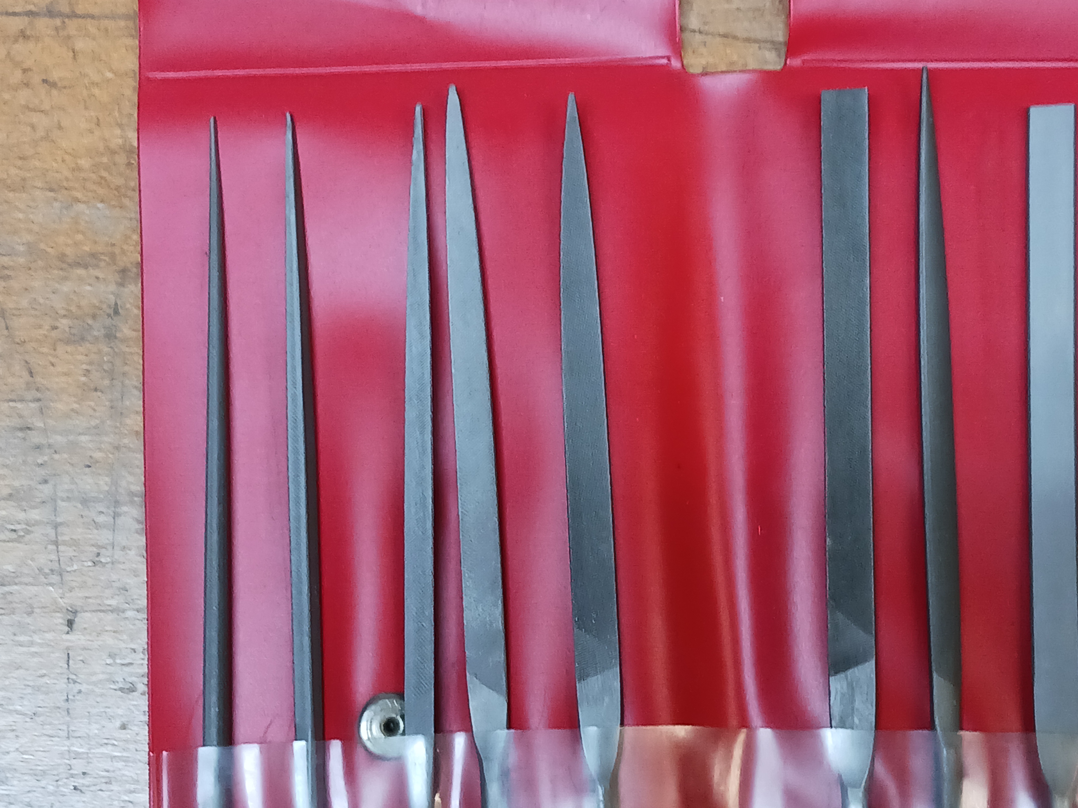 SJ Spearfile Needle Files 16cm 6 1/4 inch Cut 2
