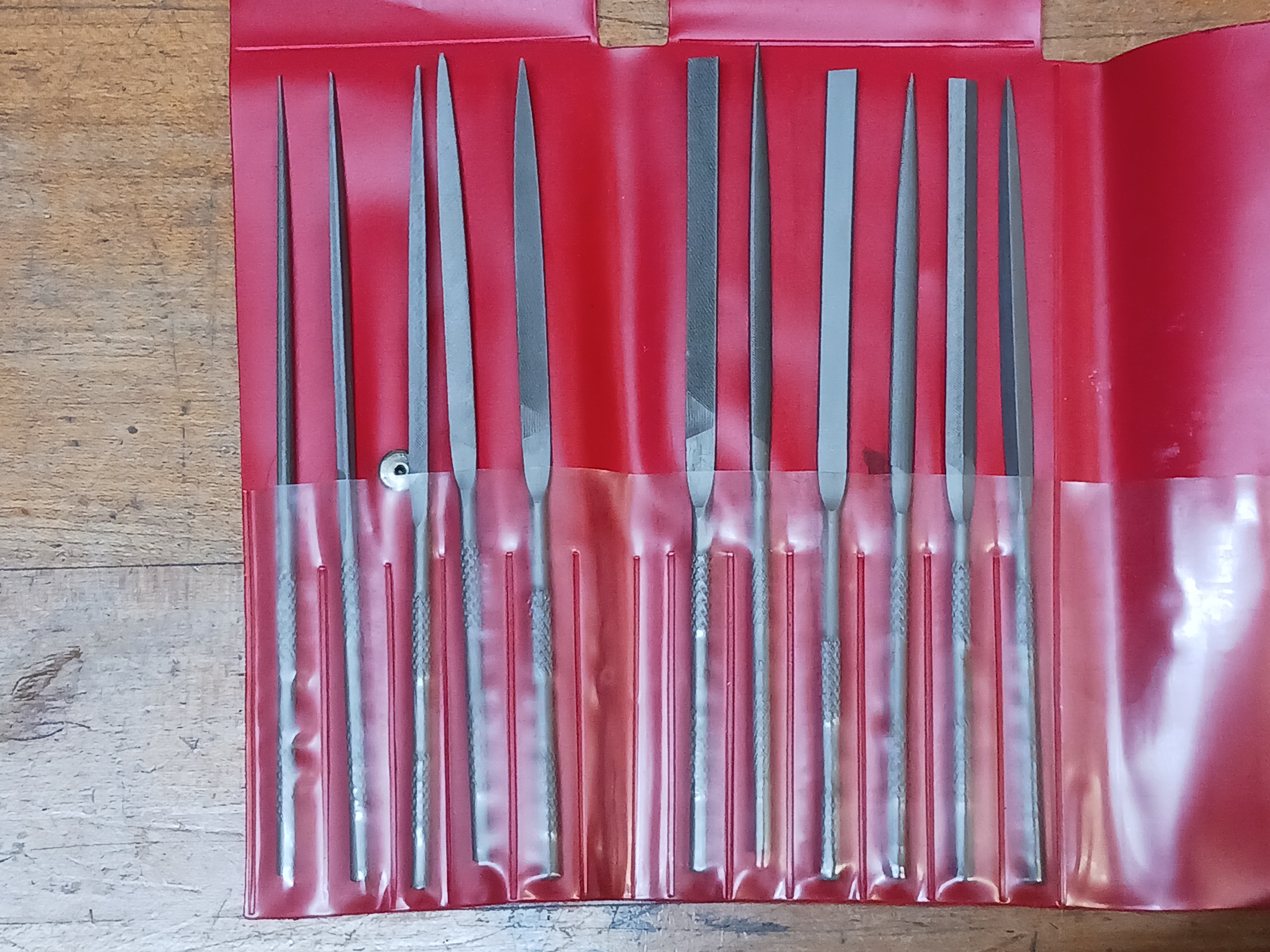 SJ Spearfile Needle Files 16cm 6 1/4 inch Cut 2