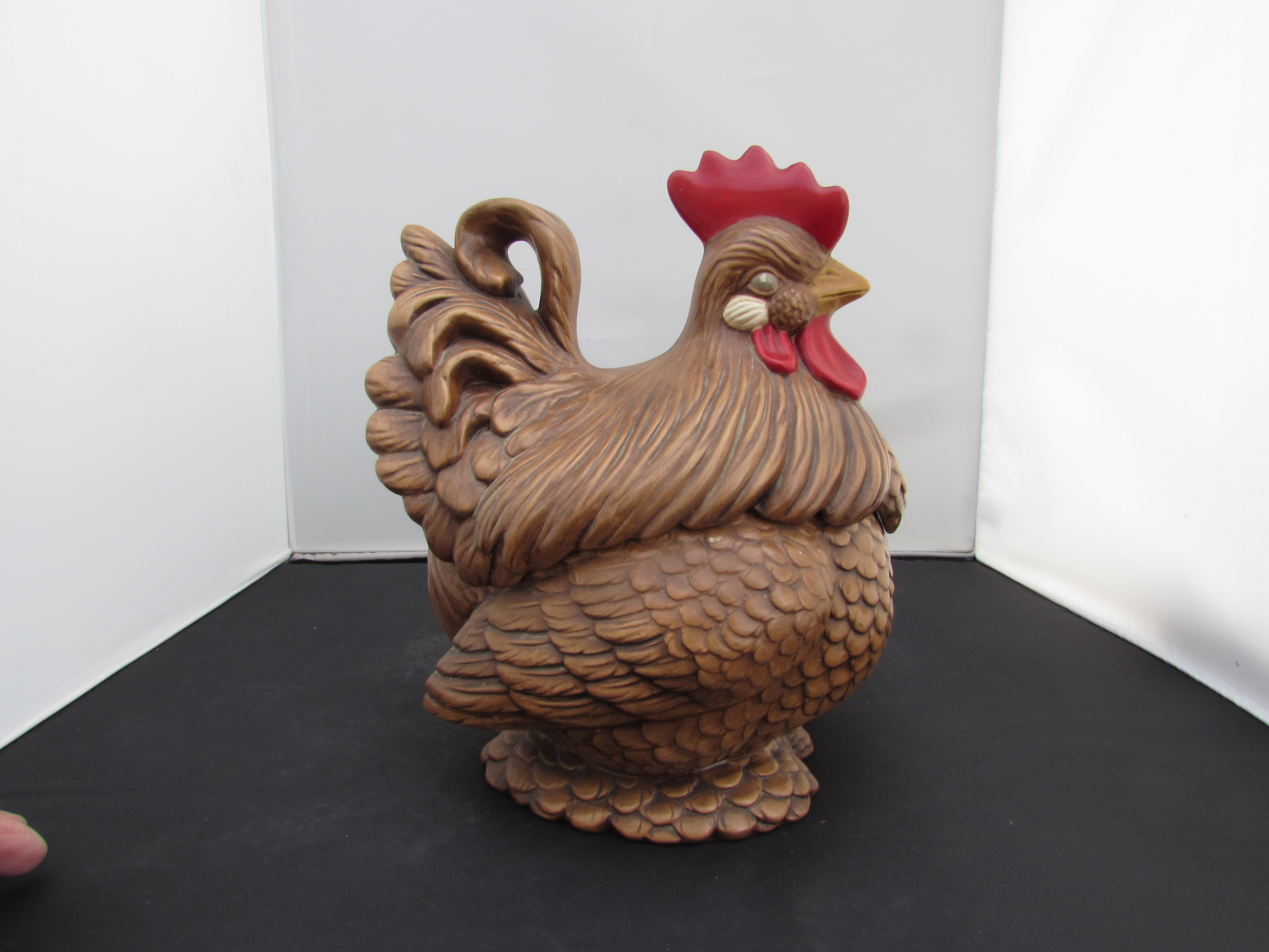 Chicken Cookie Jar Atlantic Mold Vintage circa 1970s