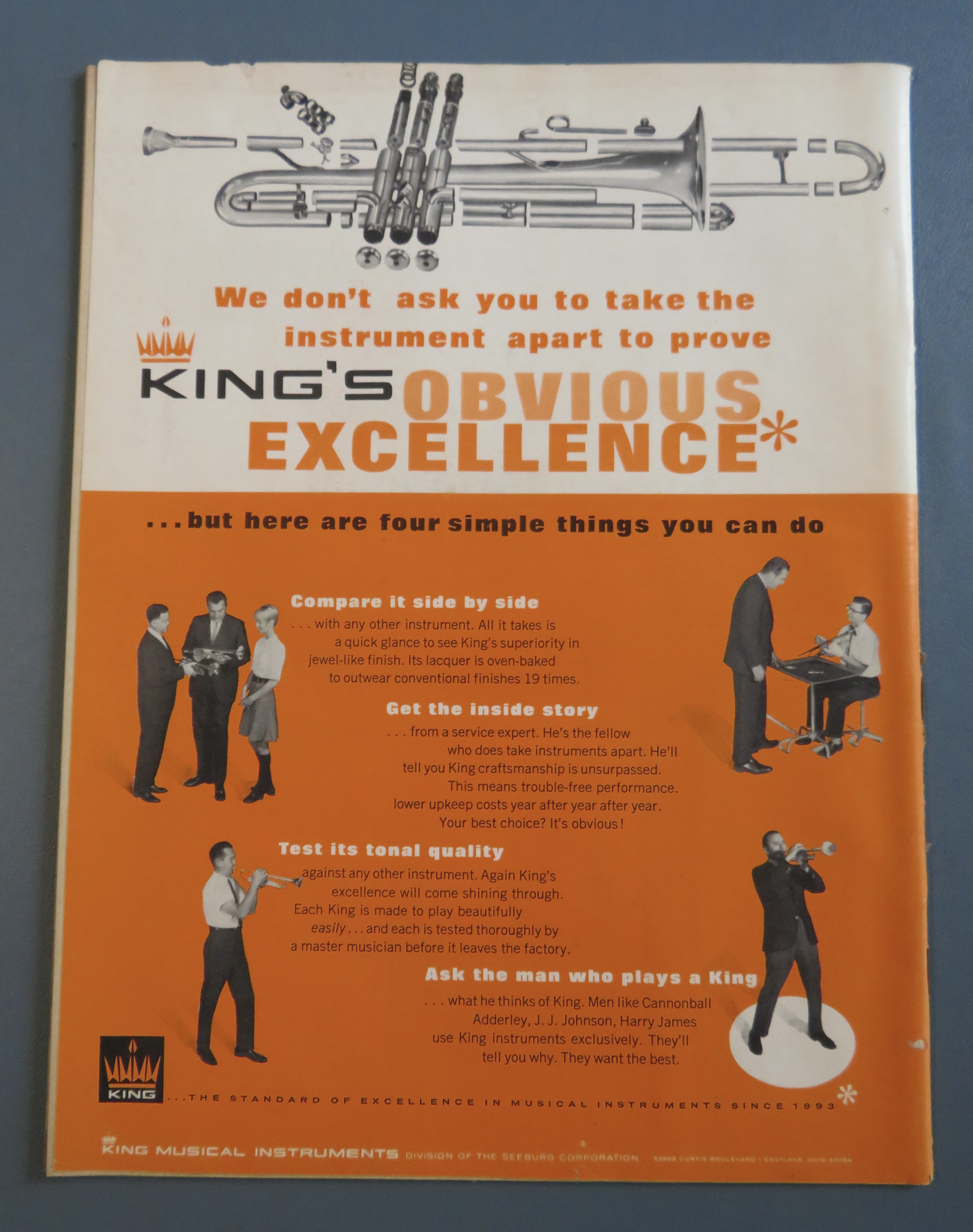 Downbeat Magazine March 9, 1967 Bassists