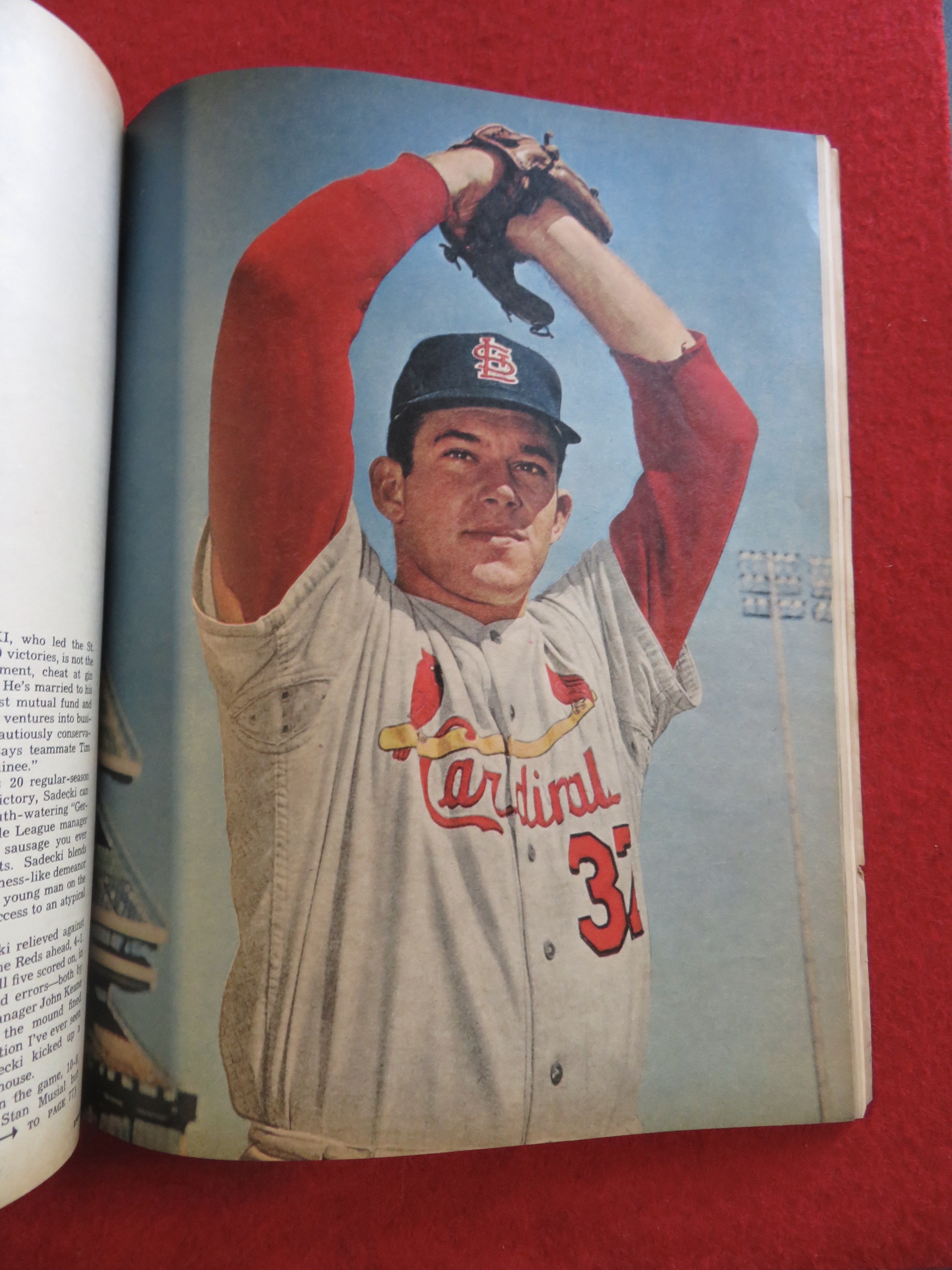 Sport Magazine February 1965 Lenny Moore/Warren Spahn