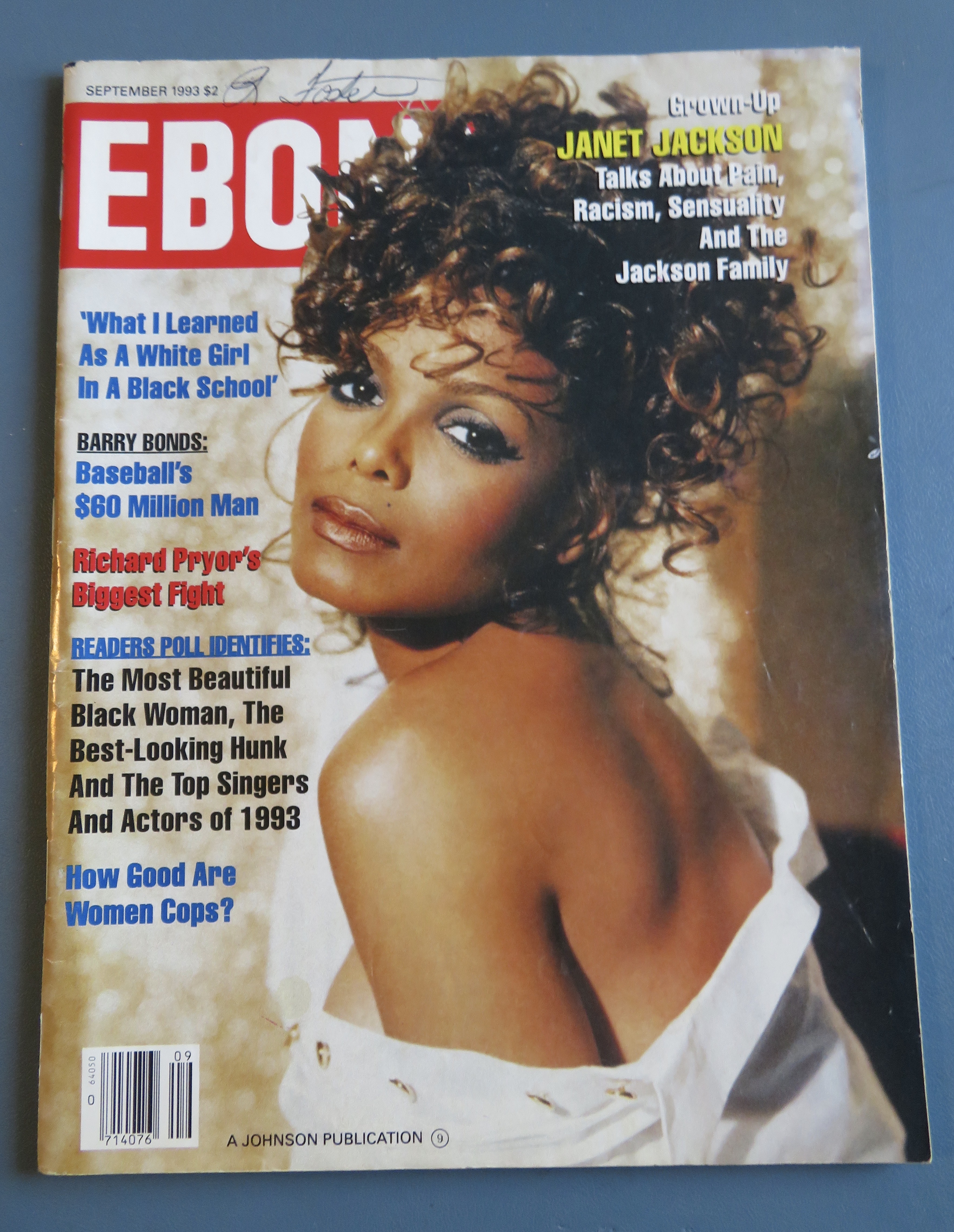 Ebony Magazine September 1993 Janet jackson