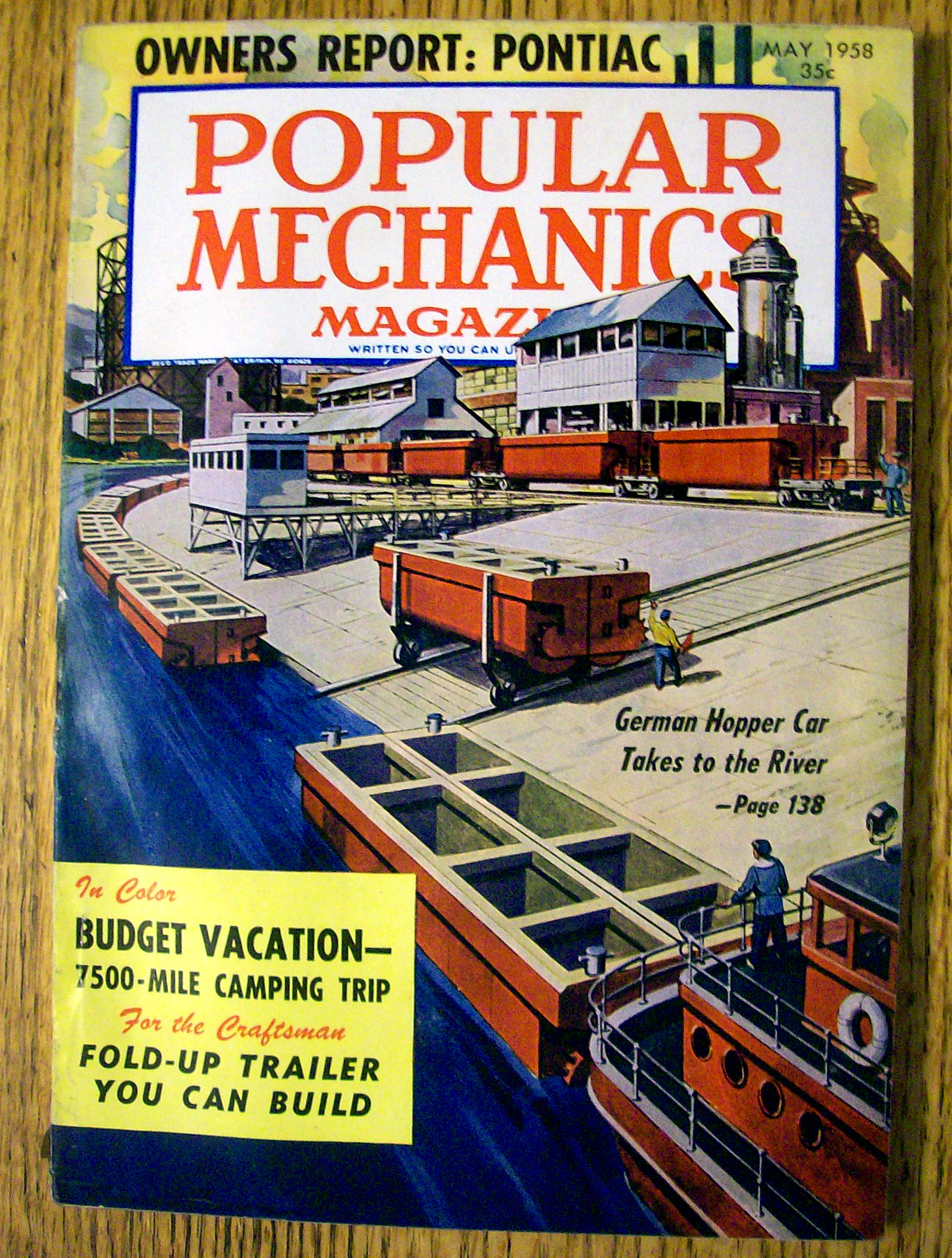Popular Mechanics-May 1958-German Hopper Car