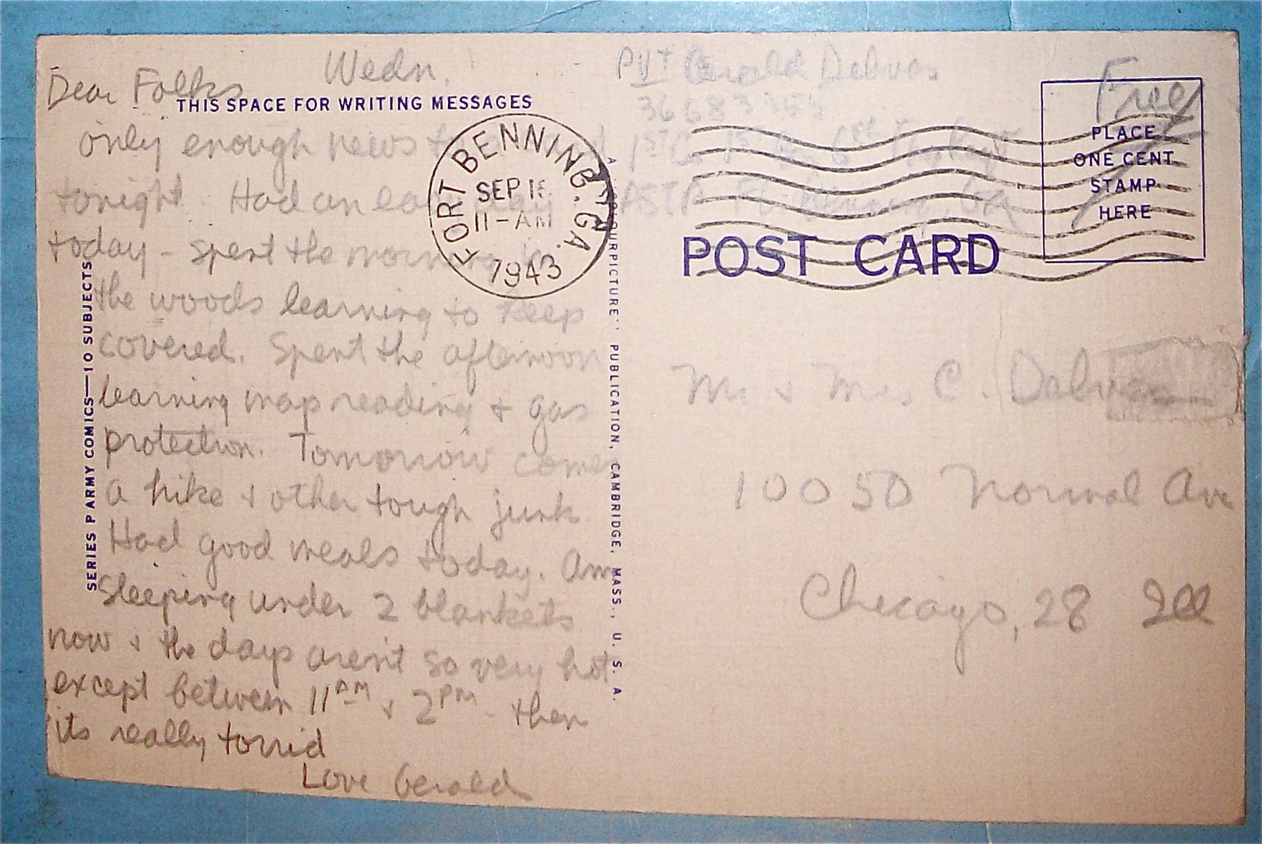 Soldier Taking Picture Of Soldier By Missiles Postcard