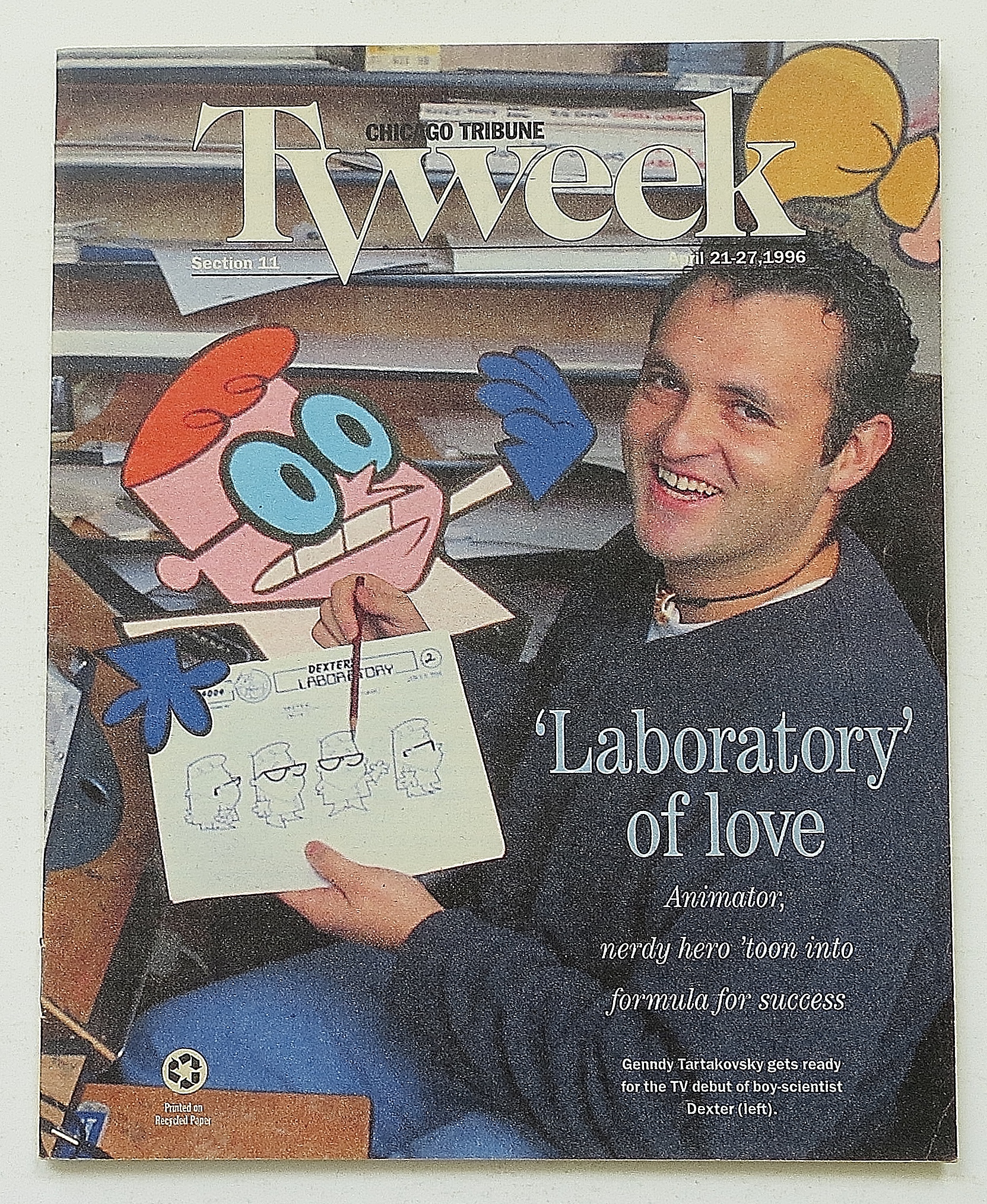 TV Week April 21-27, 1996 Dexter