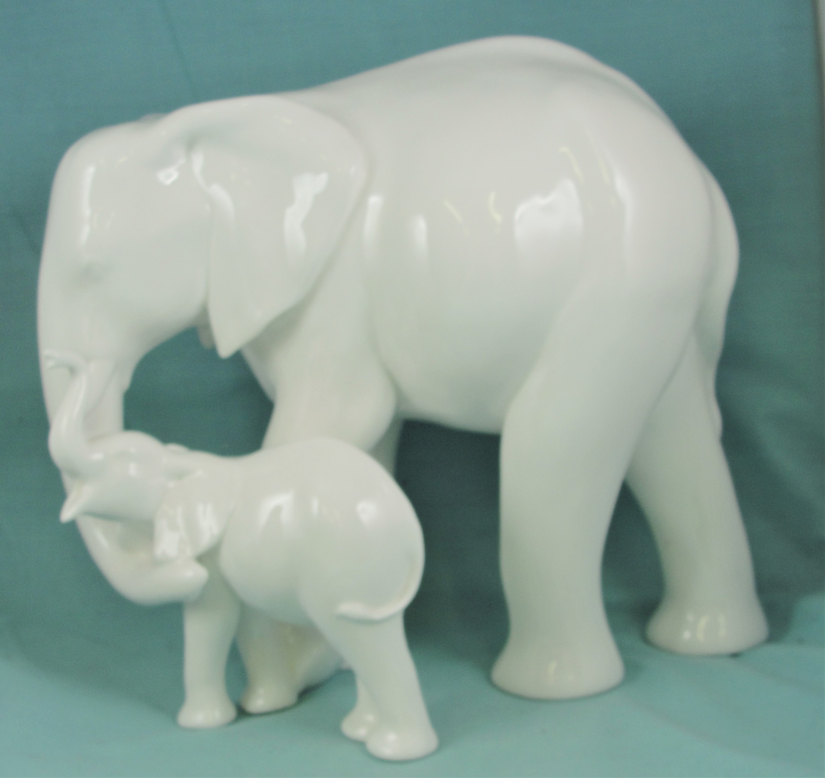 Royal Doulton Images Motherhood Elephant with Calf