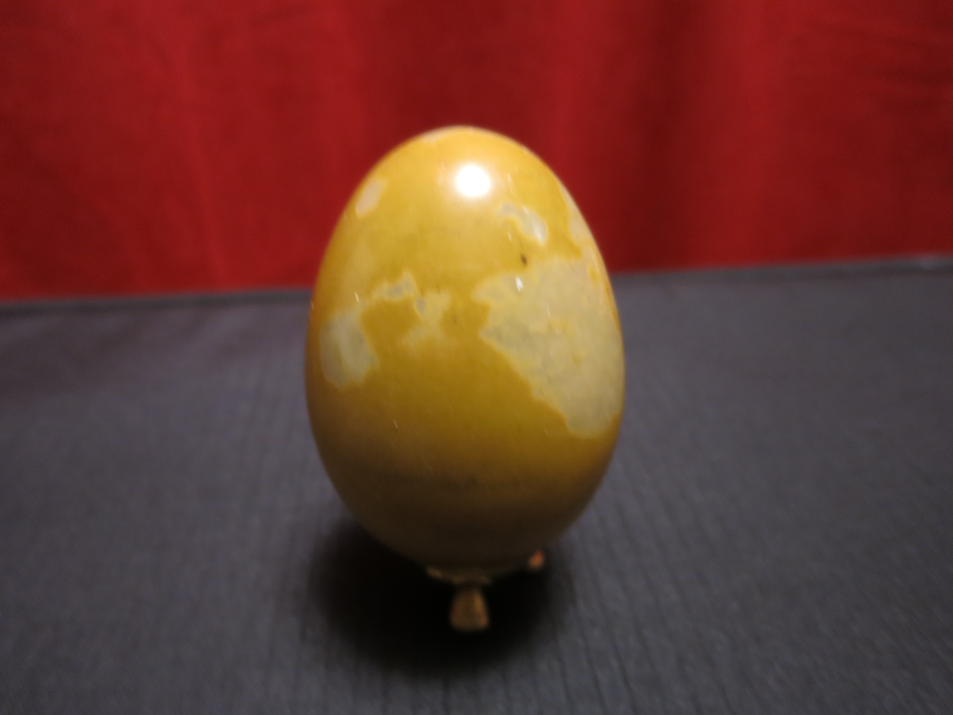 Caramel Jasper Gemstone Polished Crystal Egg