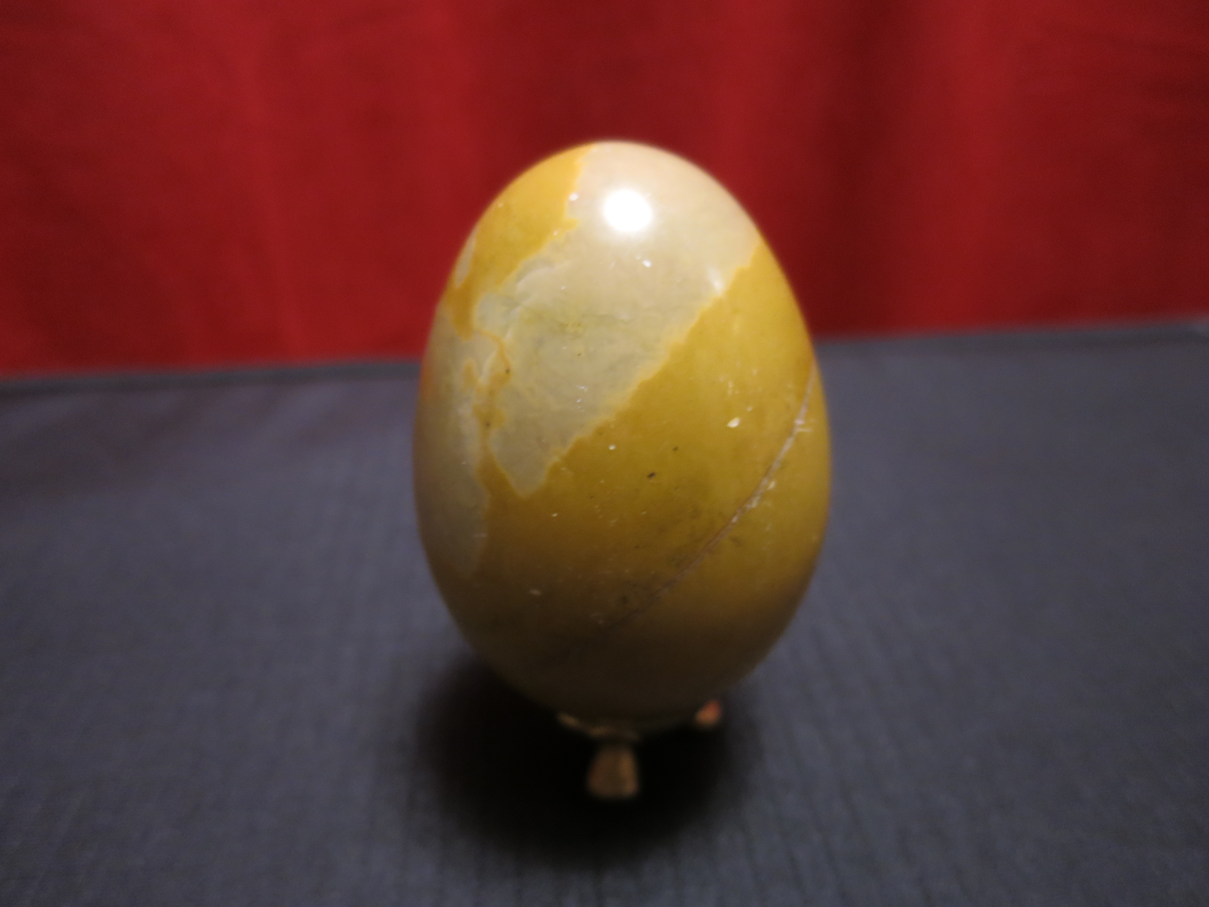 Caramel Jasper Gemstone Polished Crystal Egg