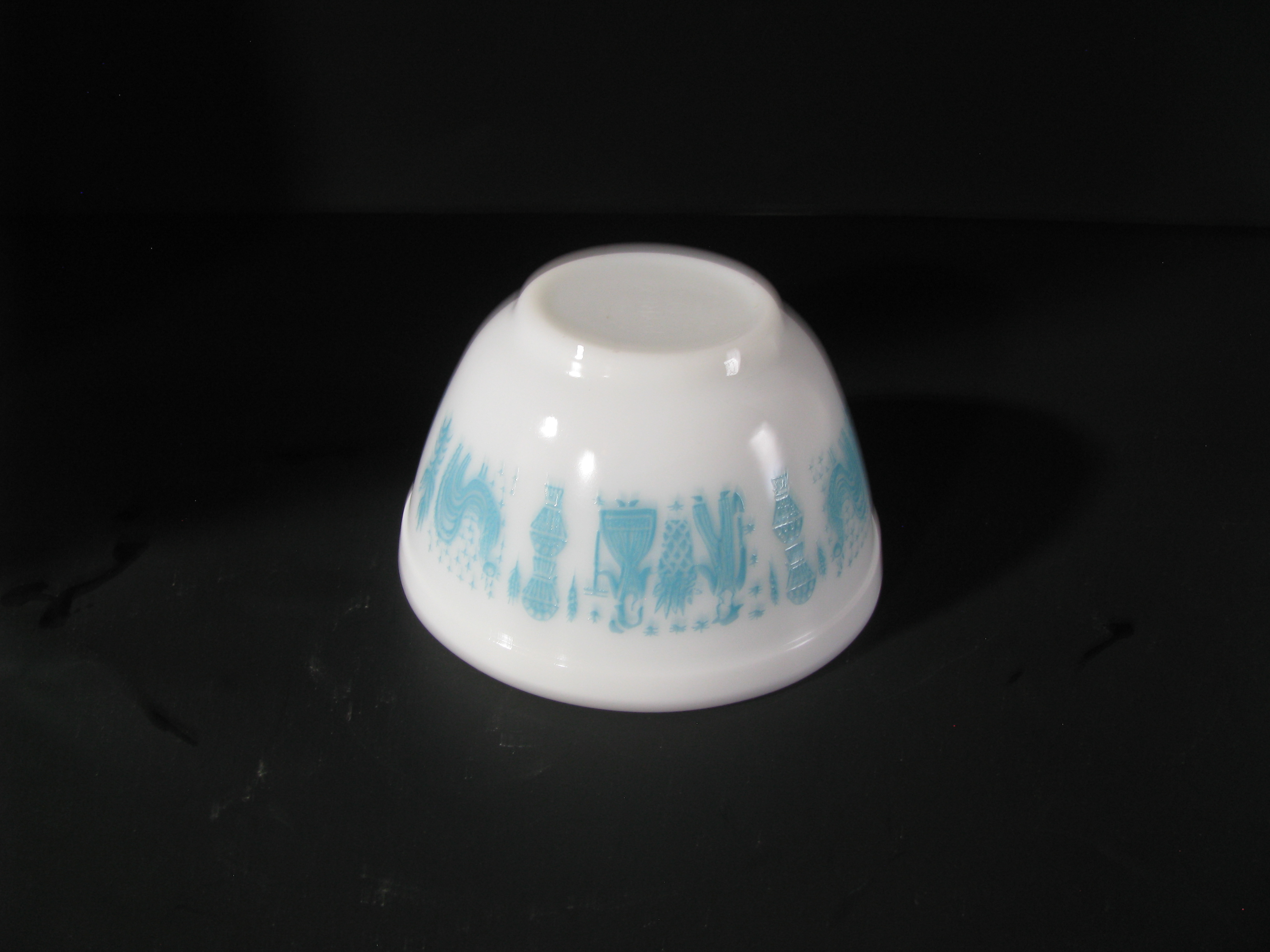 Vintage Pyrex Amish Butter Print 401 1.5pt Nesting Bowl