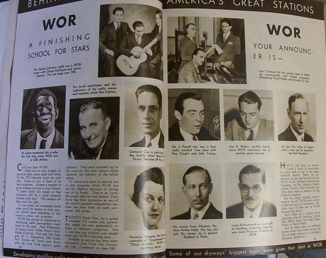 Radio  Stars Magazine - Wayne King Cover - May 1934