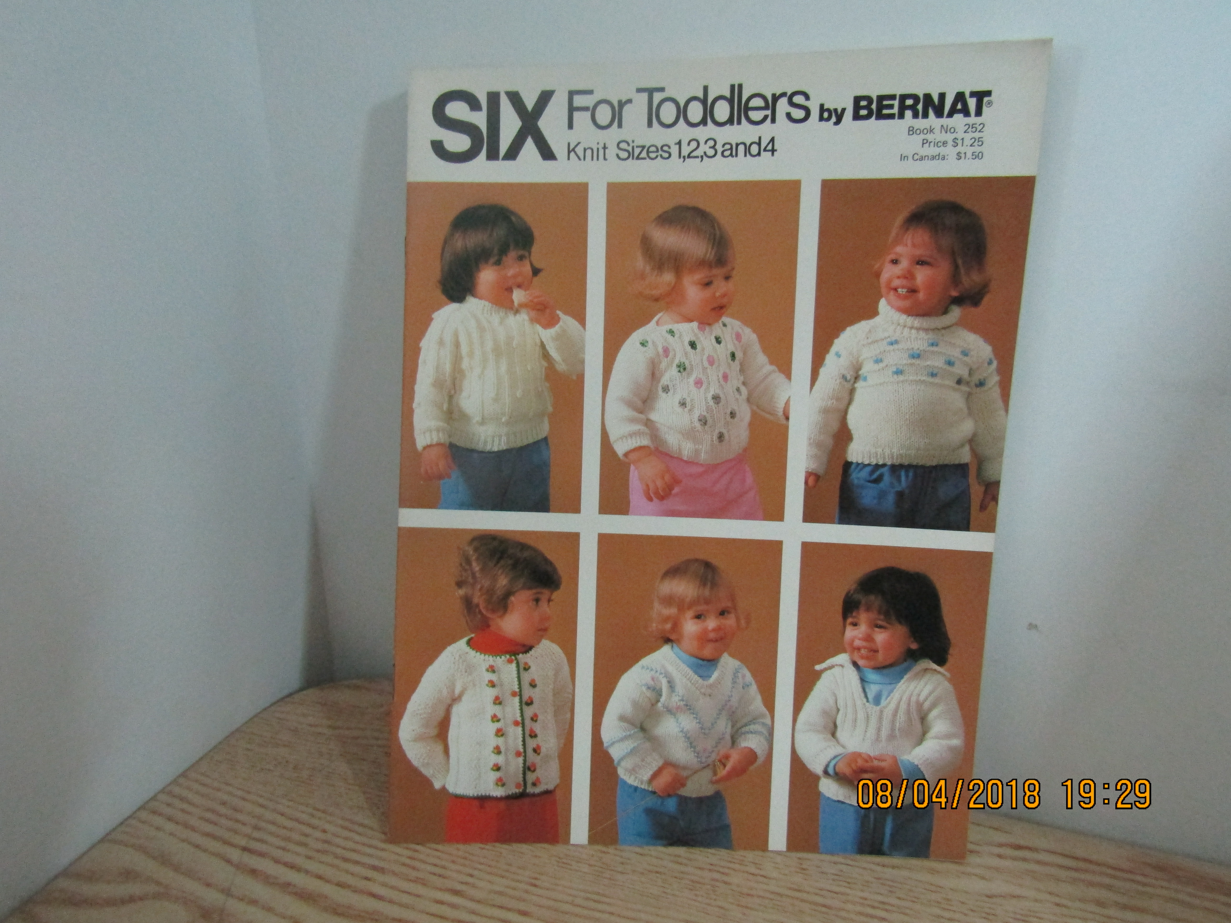 Bernat Six Classic Sweaters For  Toddlers #252