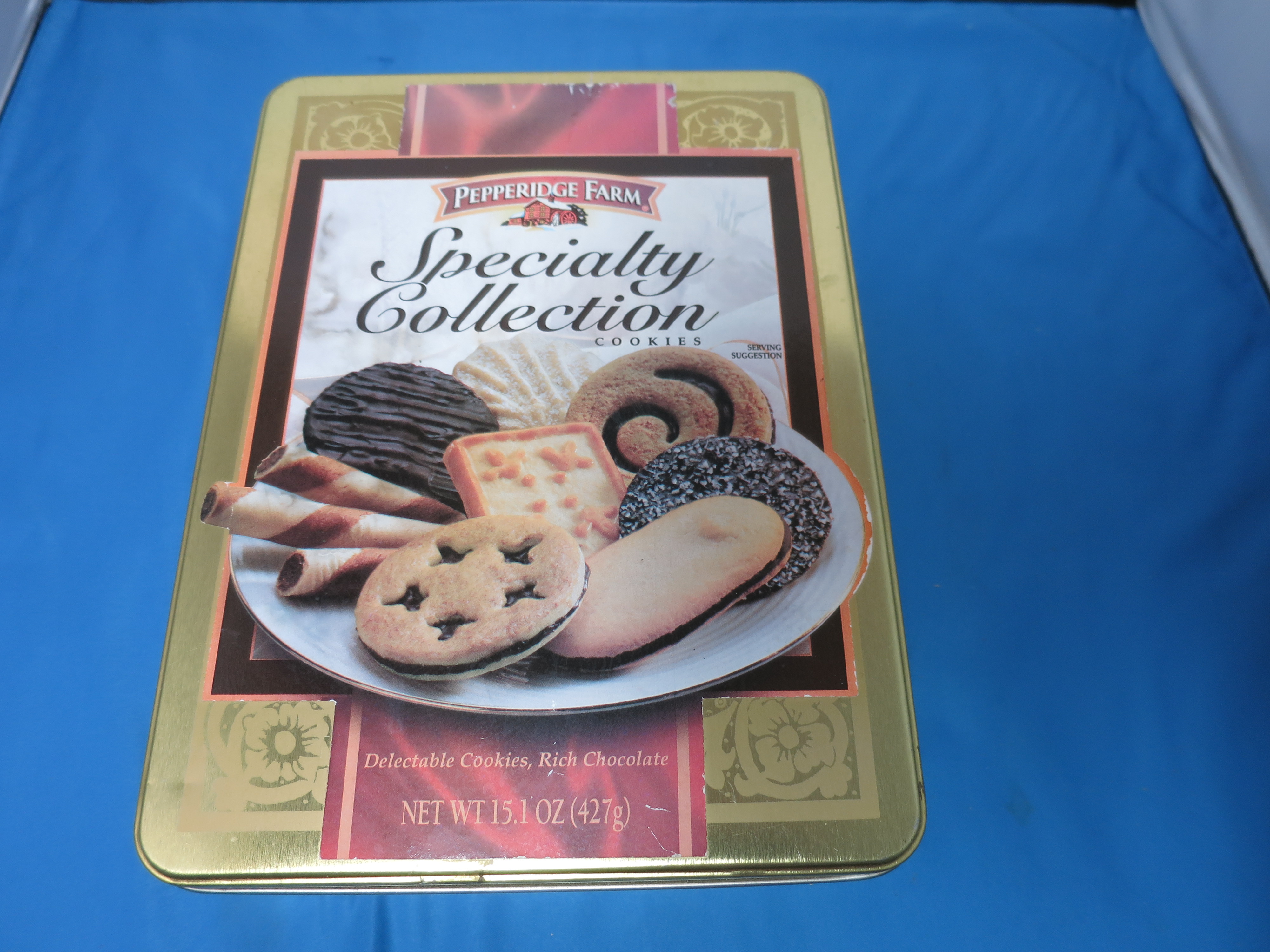 Pepperidge Farm Specialty Collection Cookie Tin