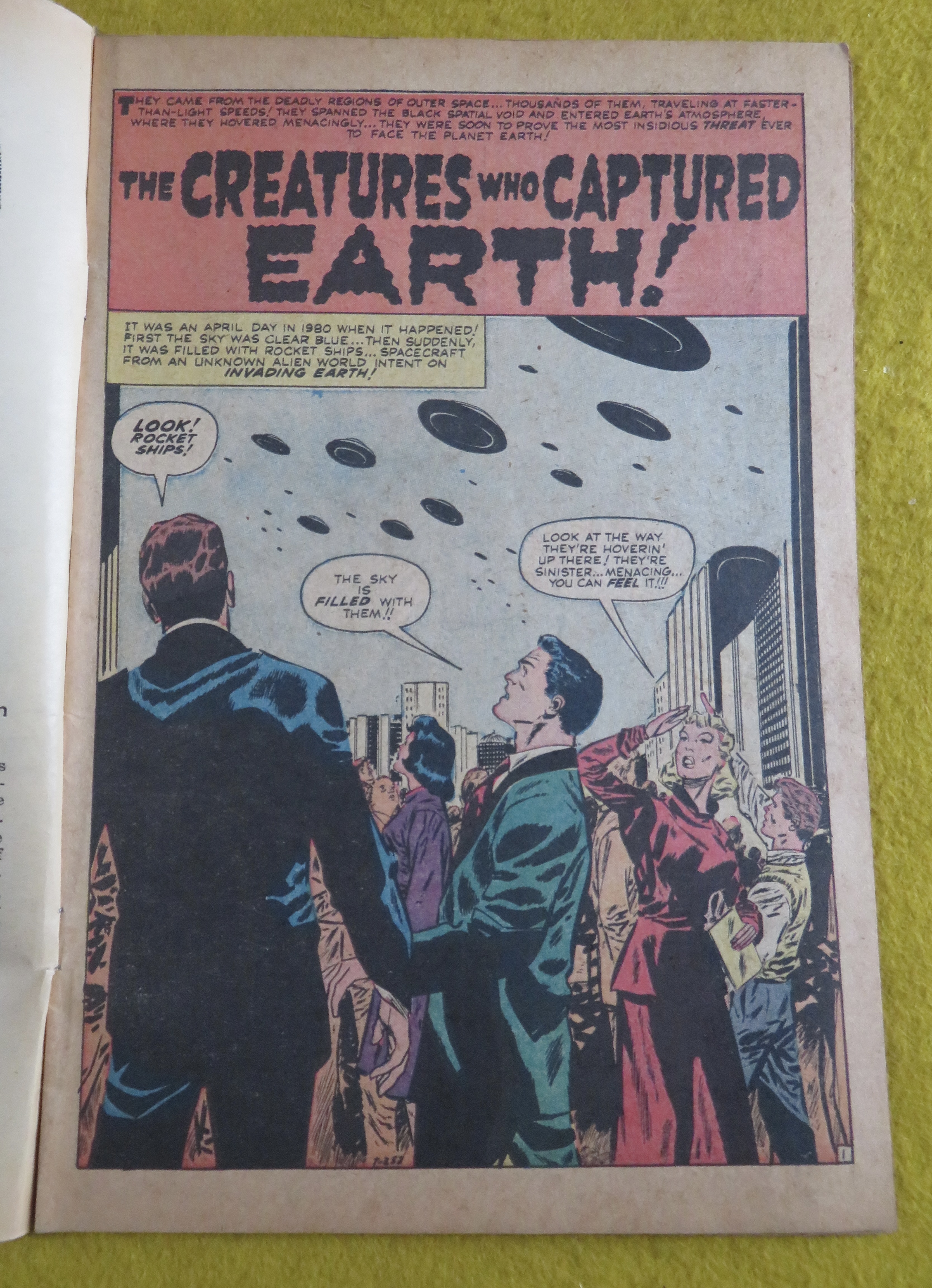 World Of Fantasy Comic June 1959 Creatures